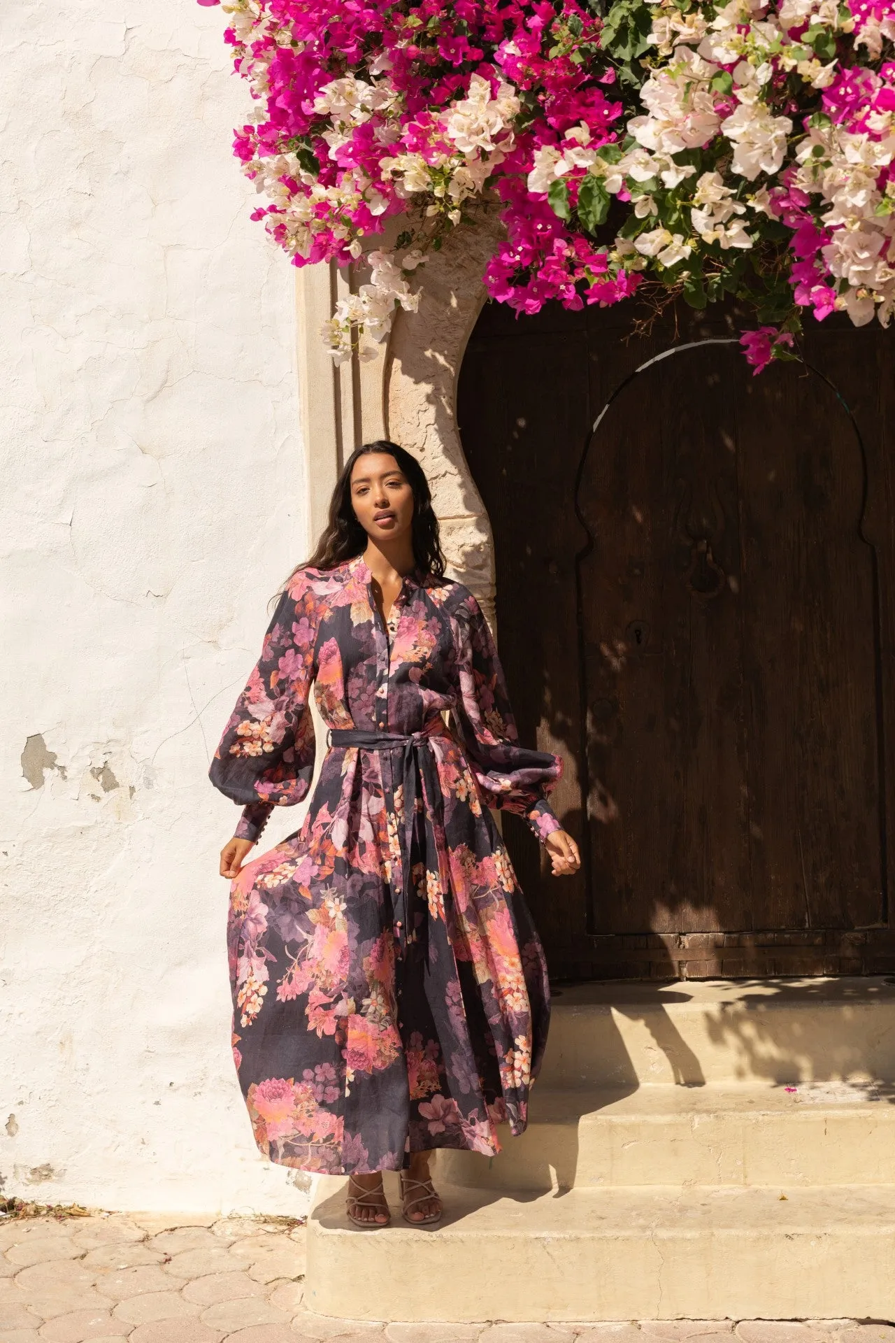 Kachel -  Evelyn Maxi Dress - Enigma