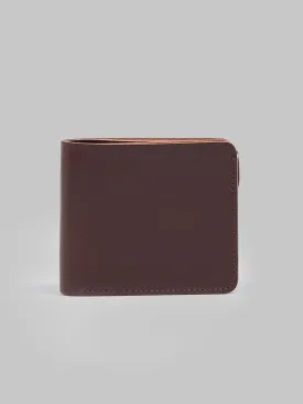 Kobashi Studio Leather Fold Wallet Brown