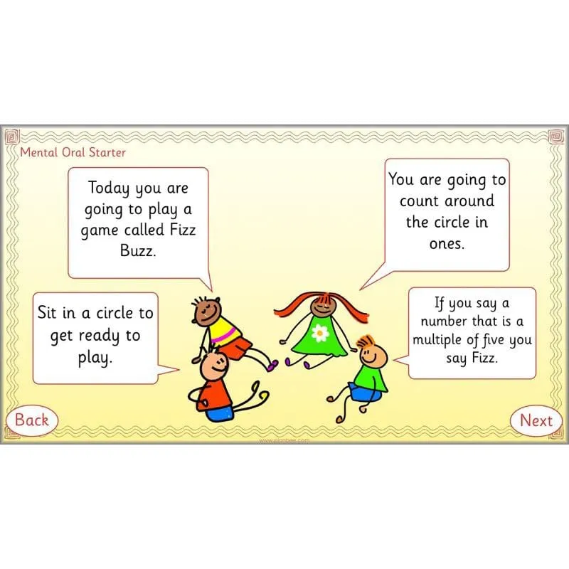 Let's count in twos, fives and tens