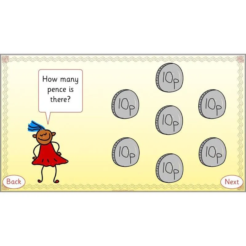 Let's count in twos, fives and tens
