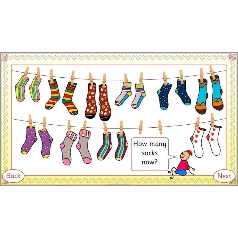 Let's count in twos, fives and tens