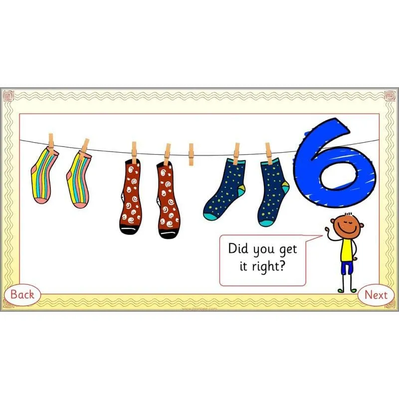 Let's count in twos, fives and tens