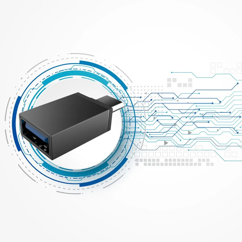 (Low Cost) Little On The Go (OTG) Type C to USB 2.0 Adapter Converter