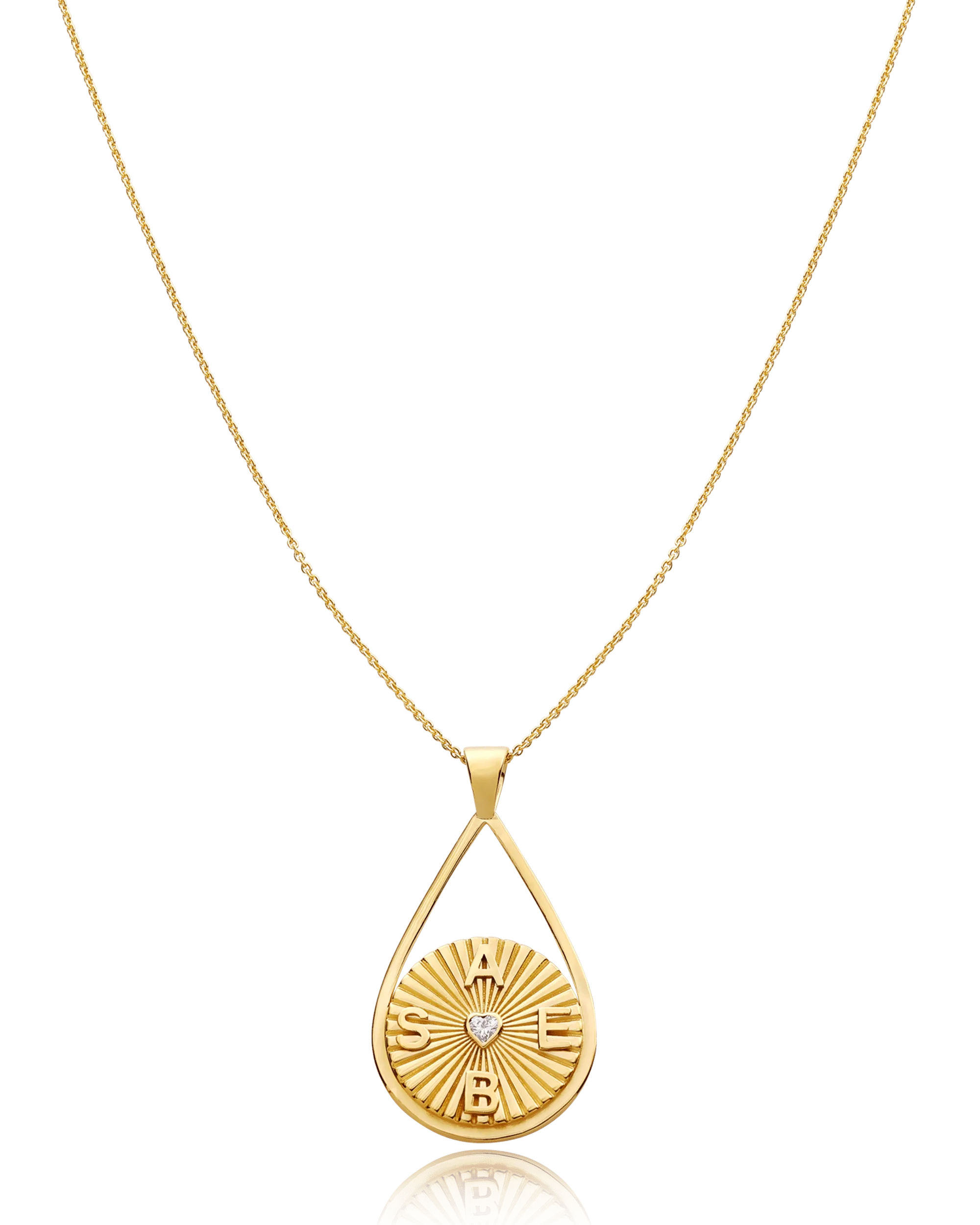 Marie Coin Necklace - 18K Rose Vermeil