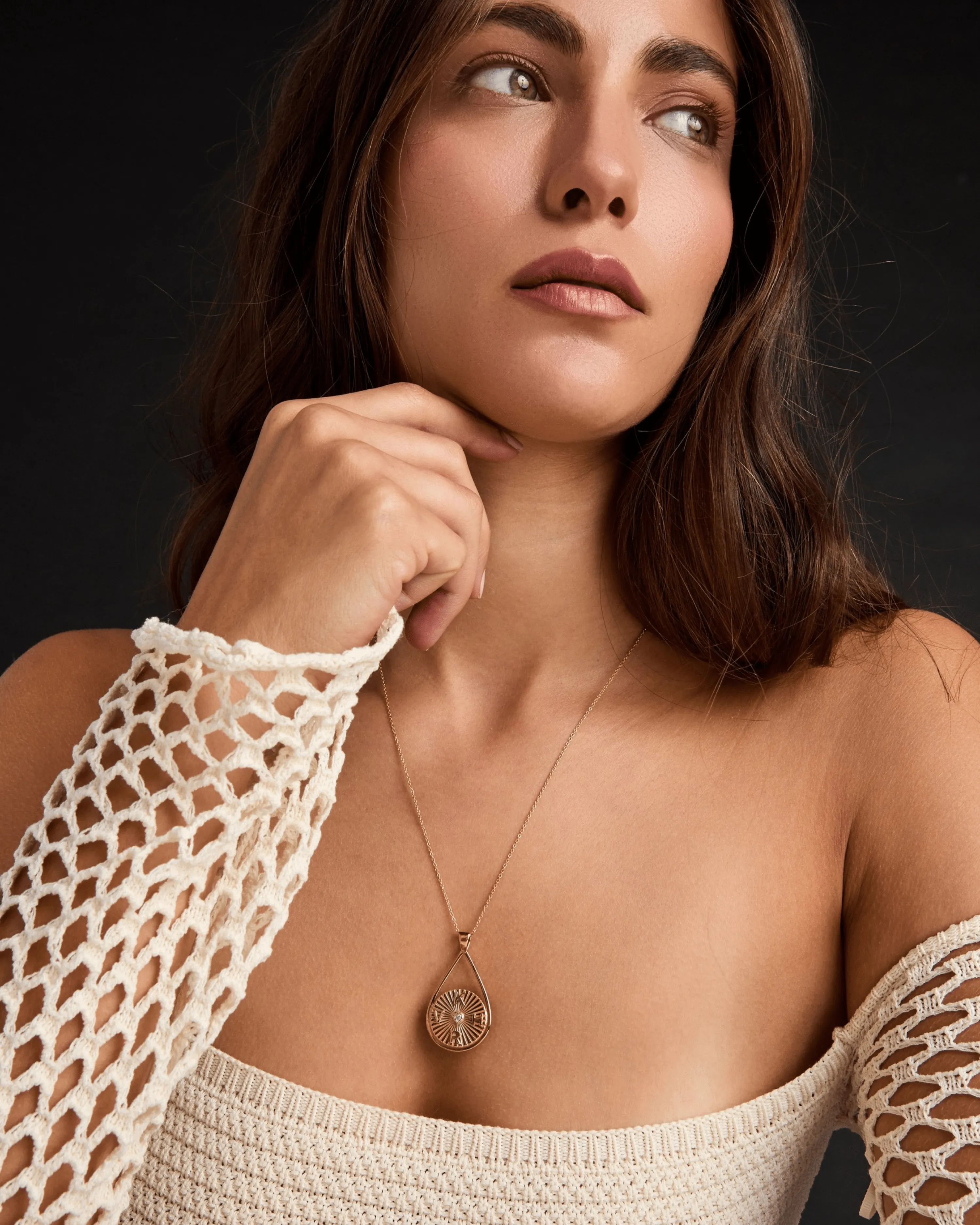 Marie Coin Necklace - 925 Sterling Silver