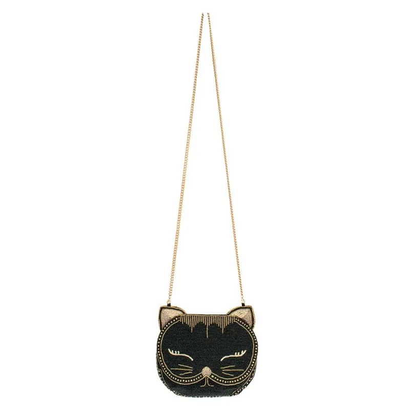 Mary Frances Whiskers Cat Crossbody Handbag