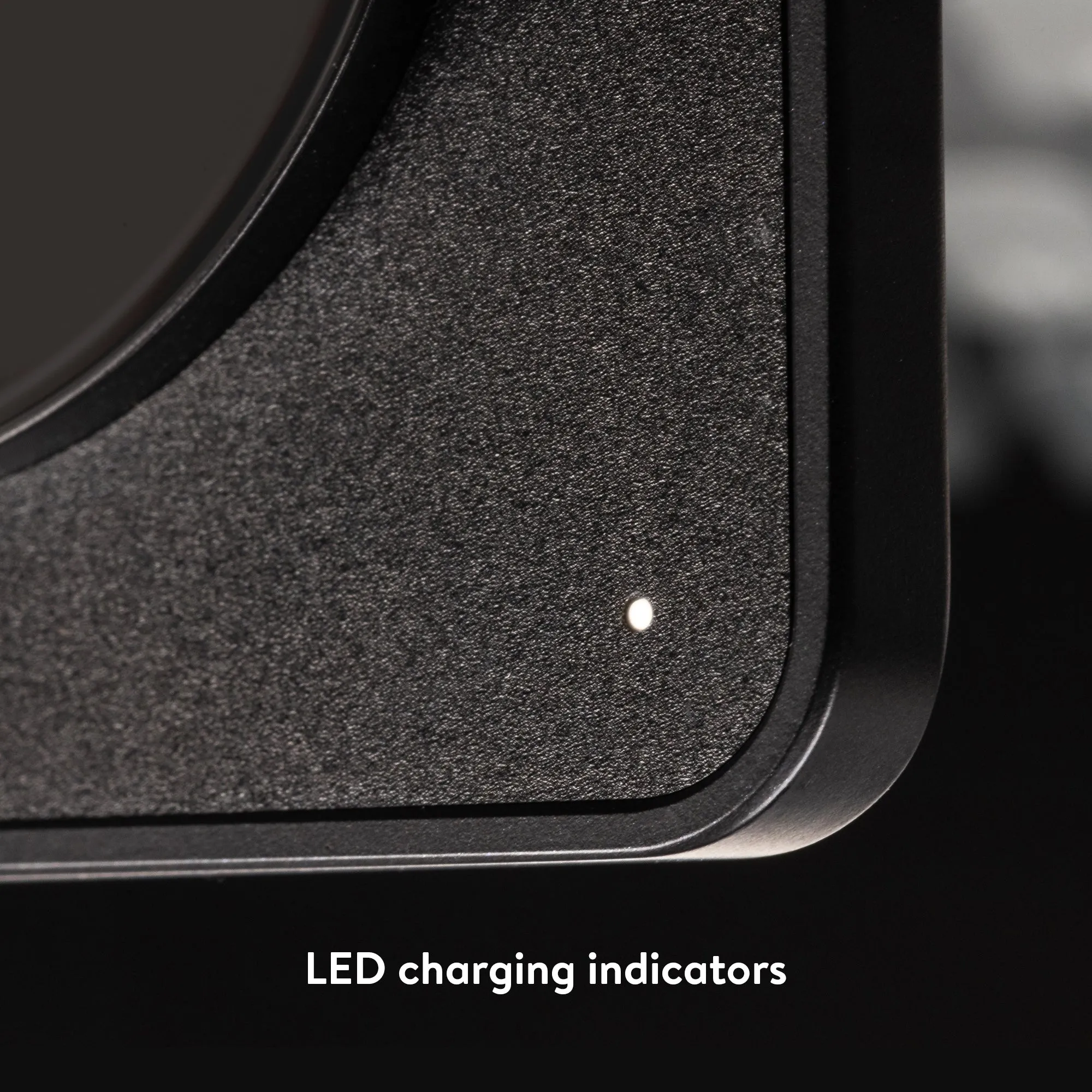 Matte Black Charging Pad with Qi2