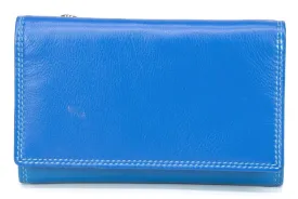 Medium Leather Multicoloured Compartment Purse (5 Colours)