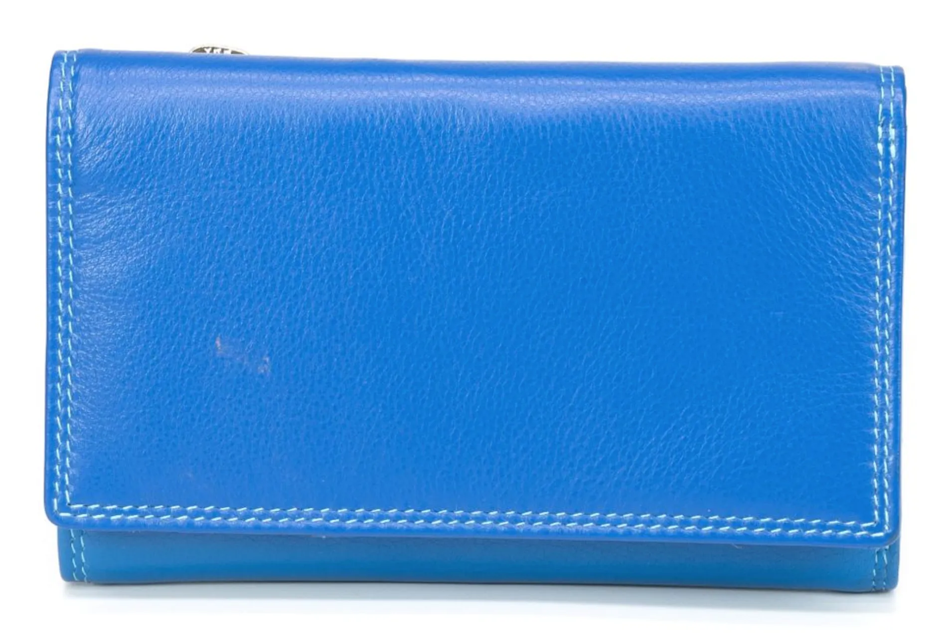 Medium Leather Multicoloured Compartment Purse (5 Colours)