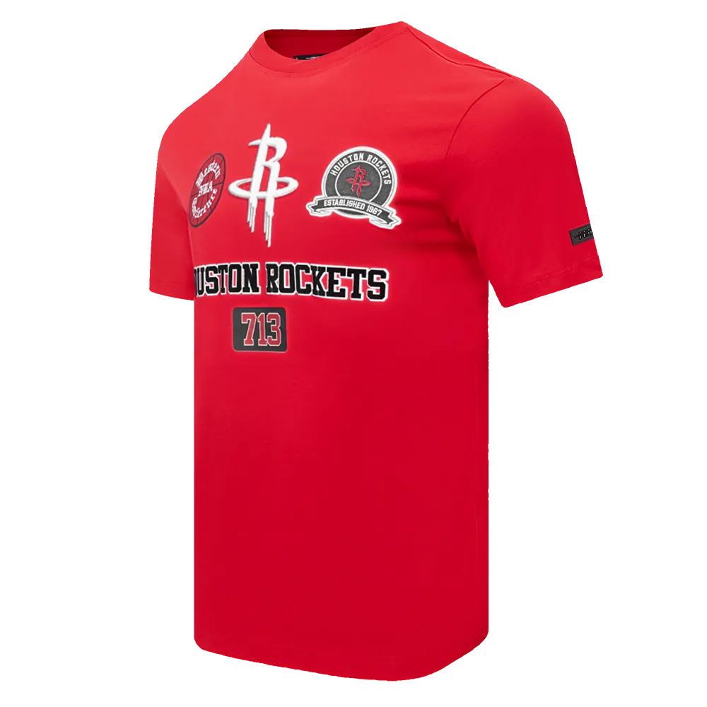 Men's Houston Rockets Pro Standard 713 Edition T-Shirt