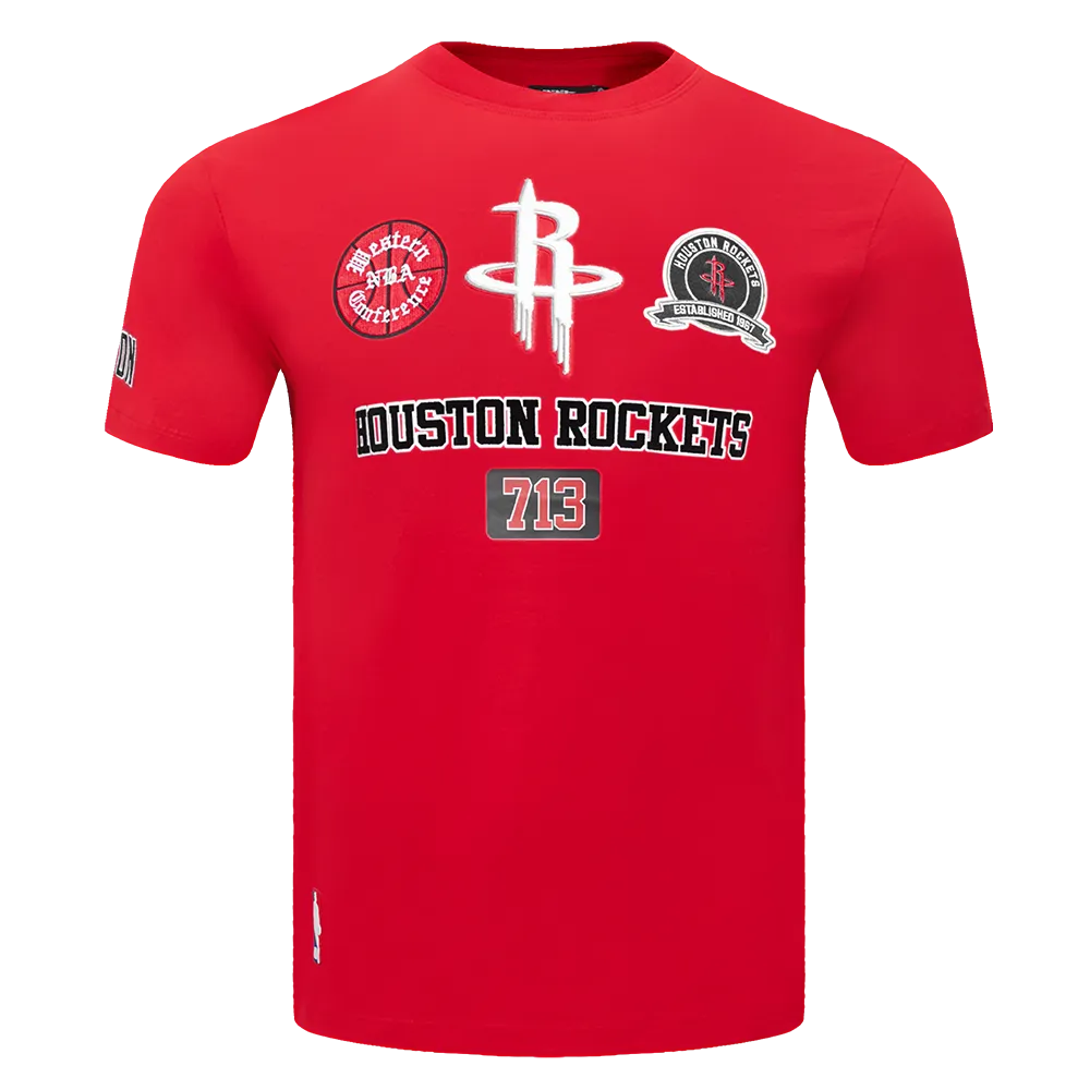 Men's Houston Rockets Pro Standard 713 Edition T-Shirt