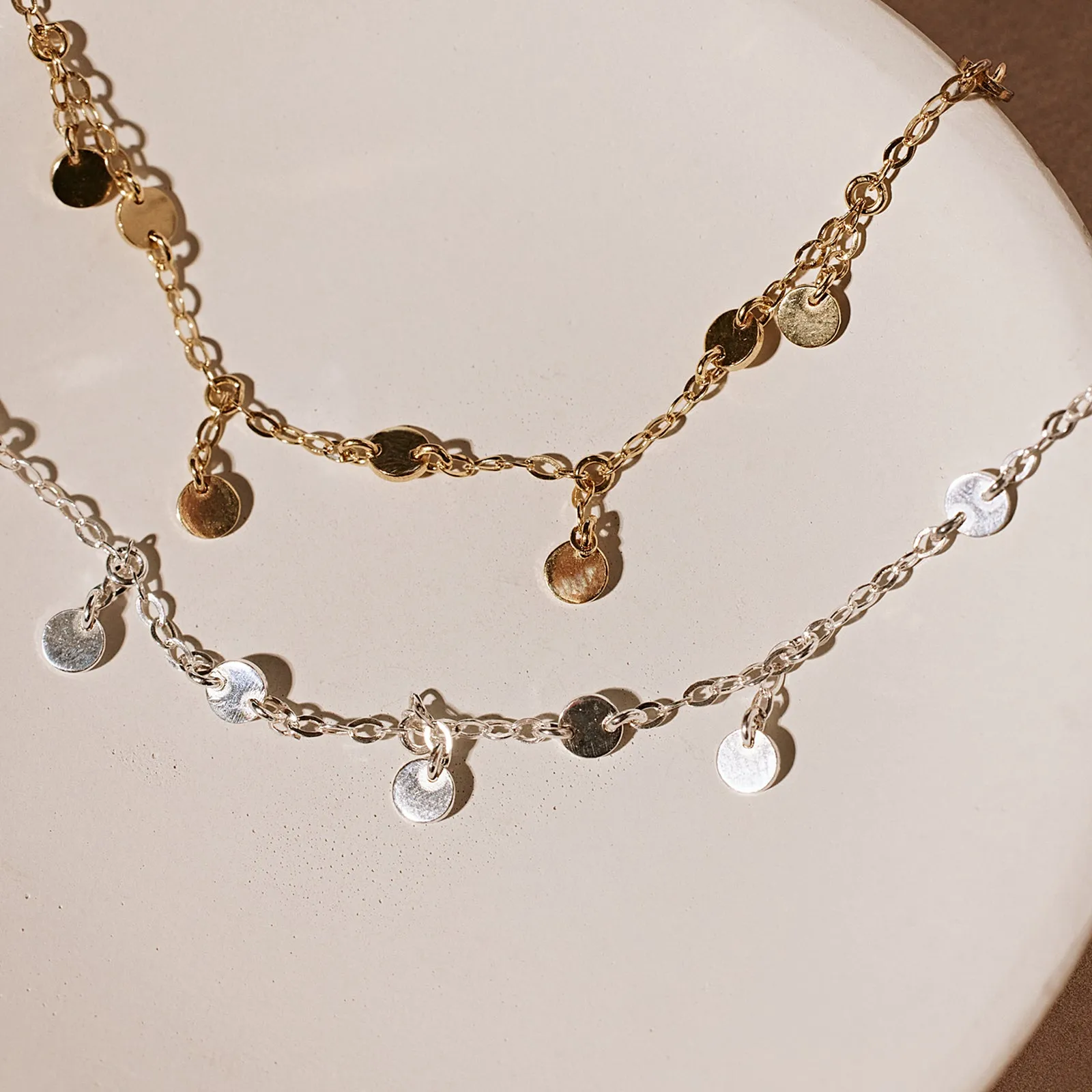Mini Coin Drop Bracelet