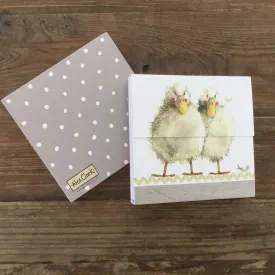 MM02 Duck Duo Mini Magnetic Notepads By Alex Clark Art