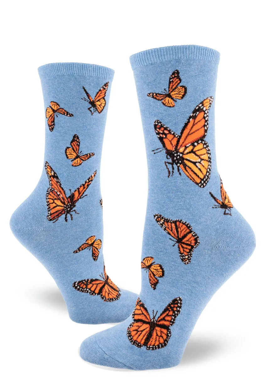 Monarch Butterfly Women's Socks