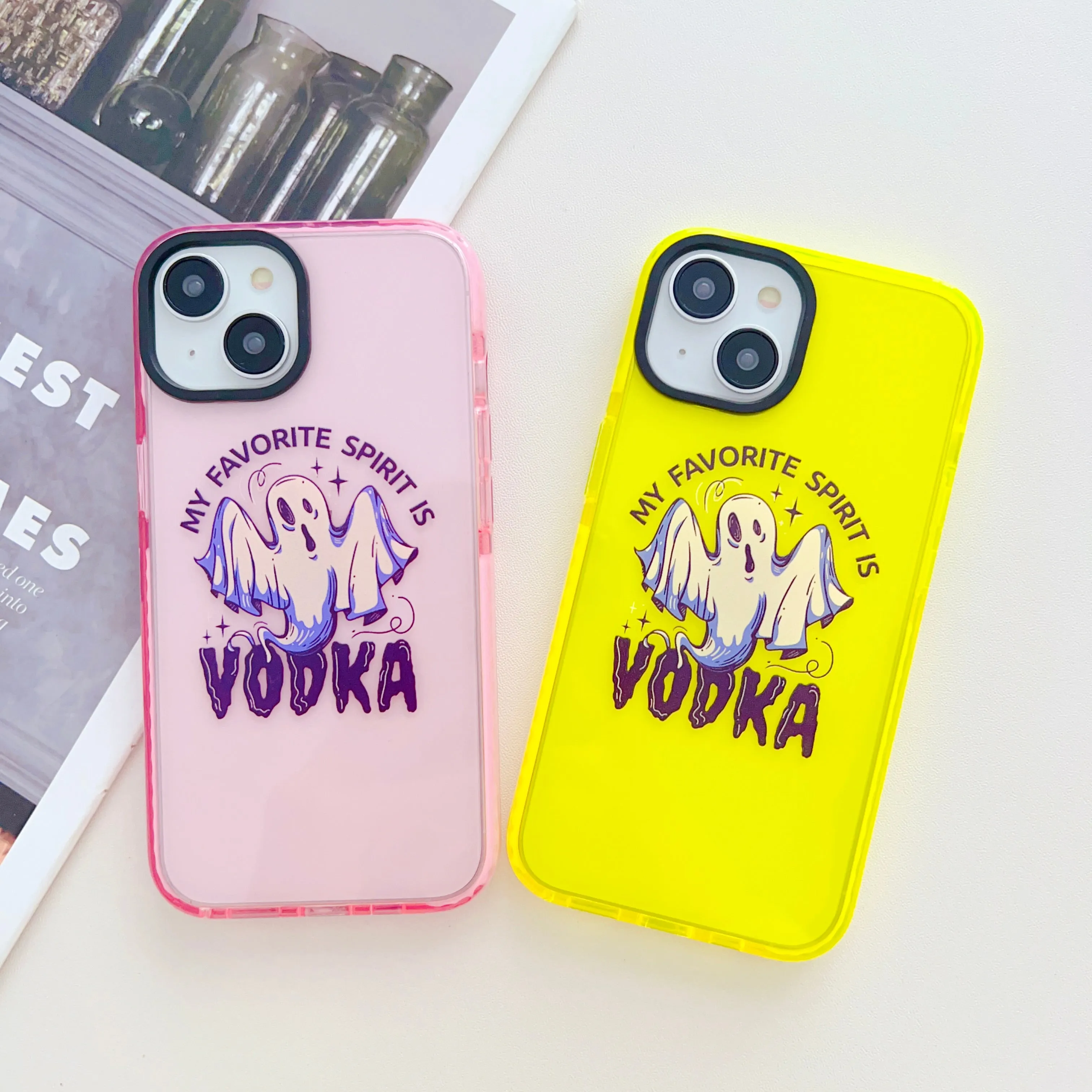 My Favourite Spirit Is Vodka Designer Impact Proof Case for iPhone