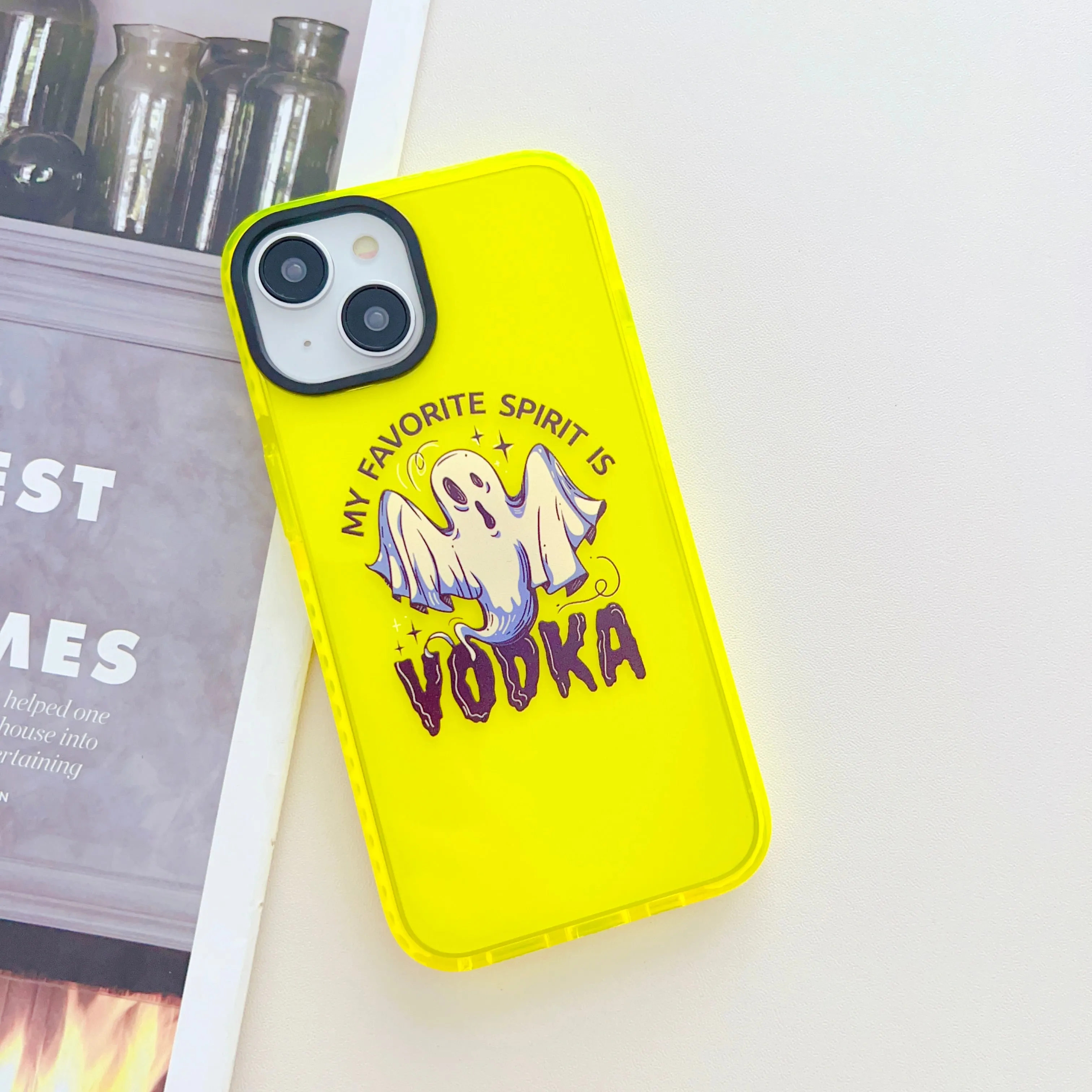 My Favourite Spirit Is Vodka Designer Impact Proof Case for iPhone
