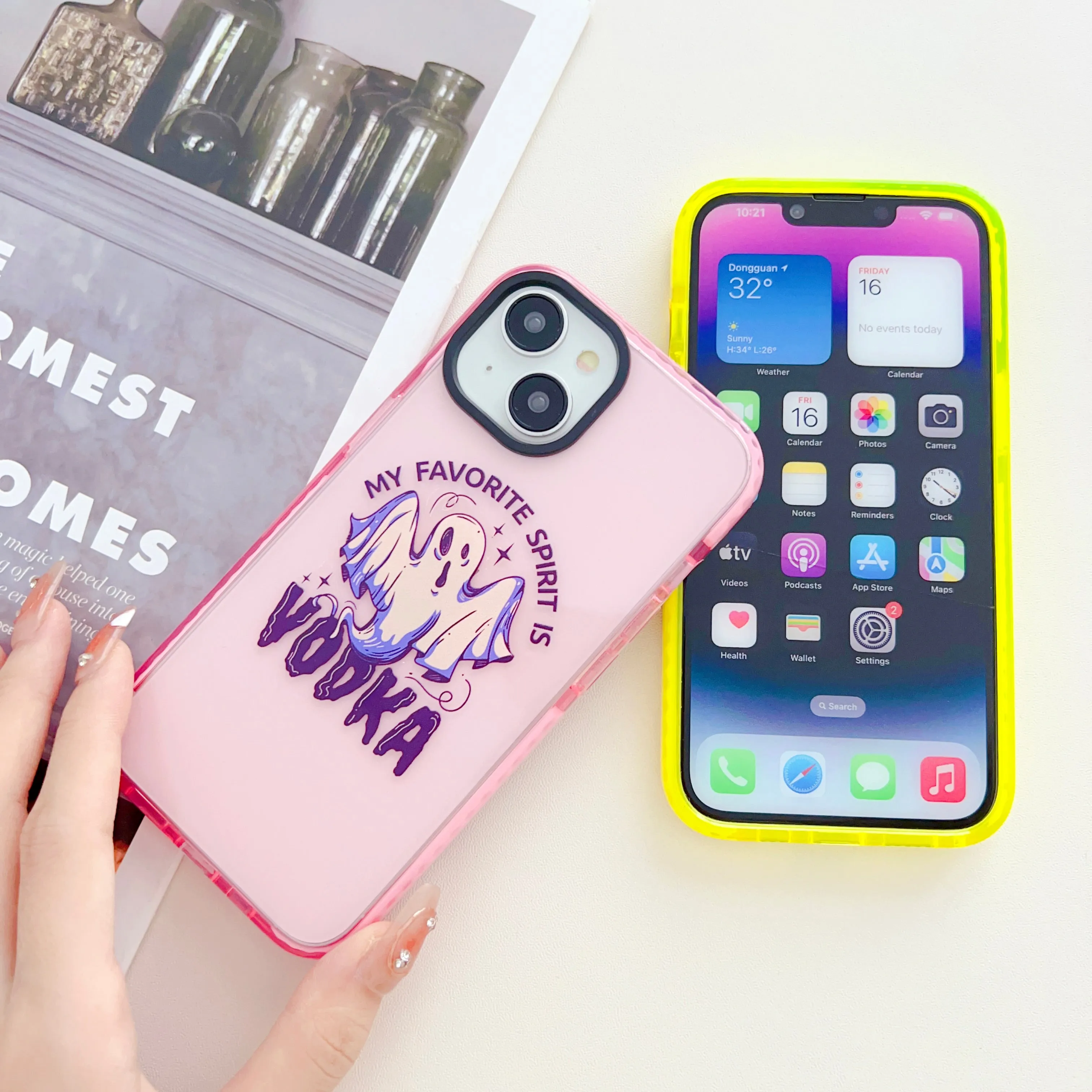 My Favourite Spirit Is Vodka Designer Impact Proof Case for iPhone