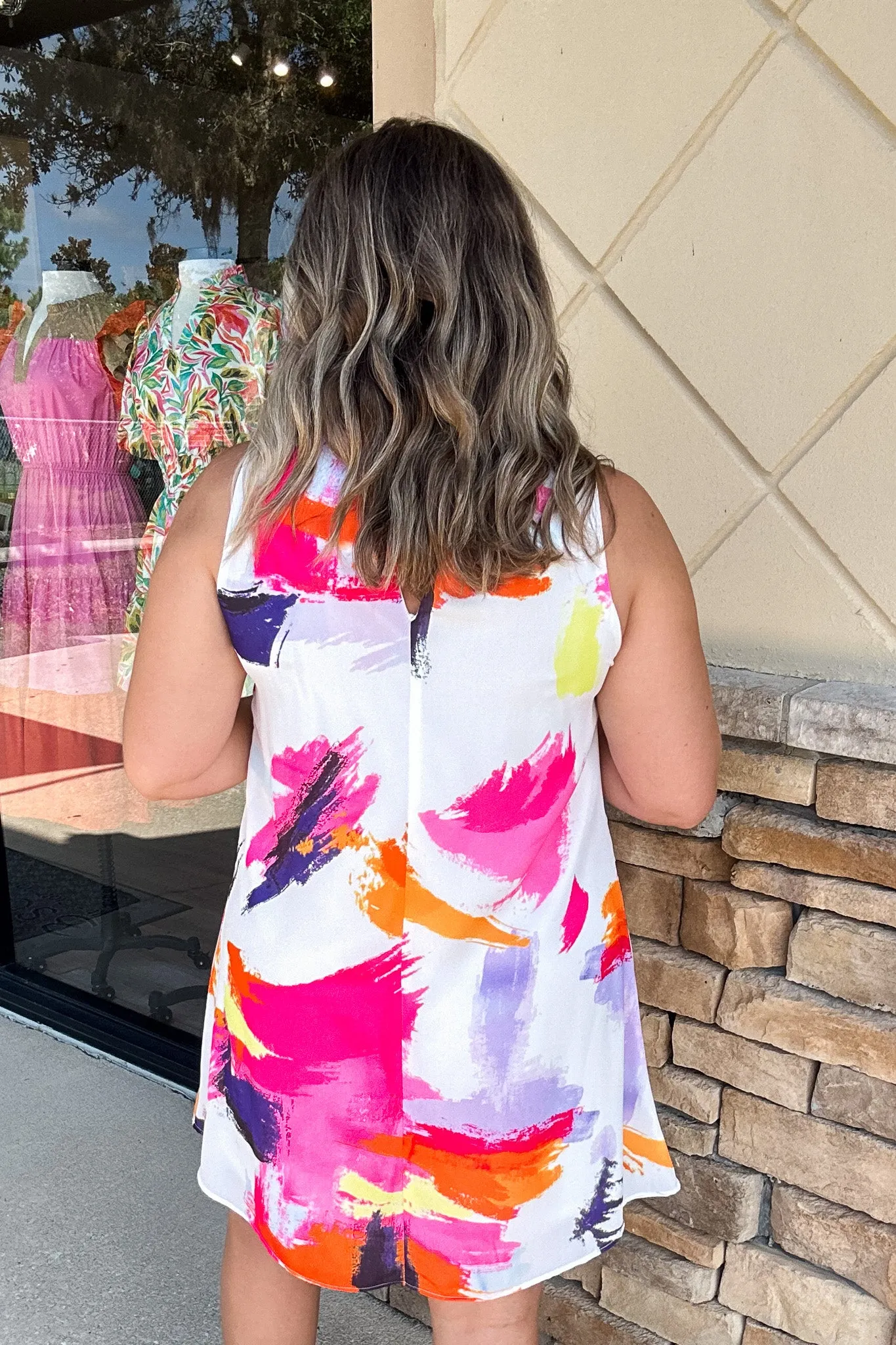 Paint The Town Tank Dress