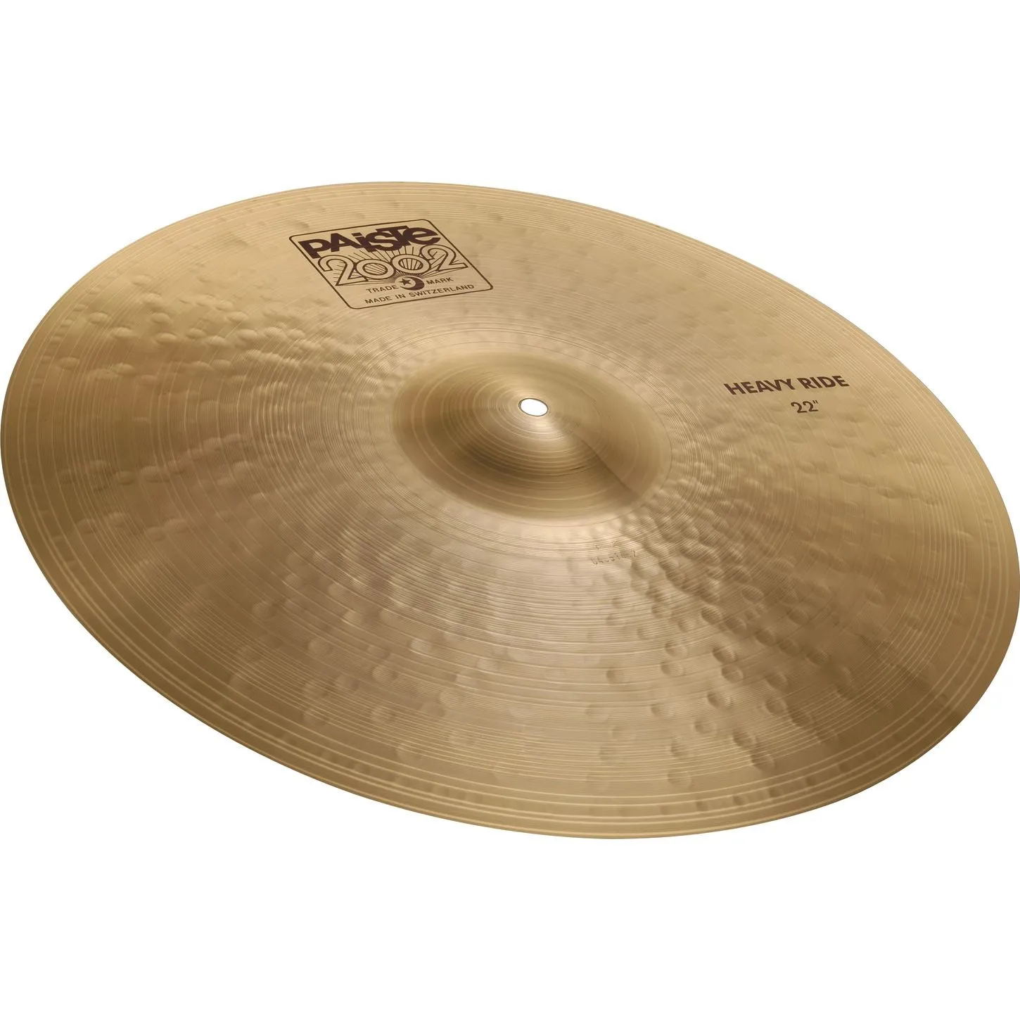 Paiste 2002 Classic Series Heavy Ride Cymbals, 22" (1062722)