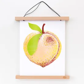 Peach - Risograph Print