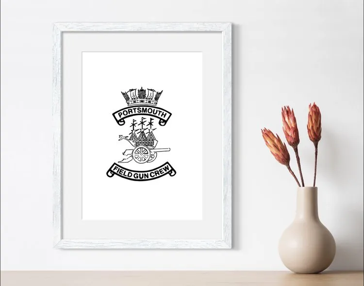 Portsmouth Field Gun - INDIGO ZULU INK