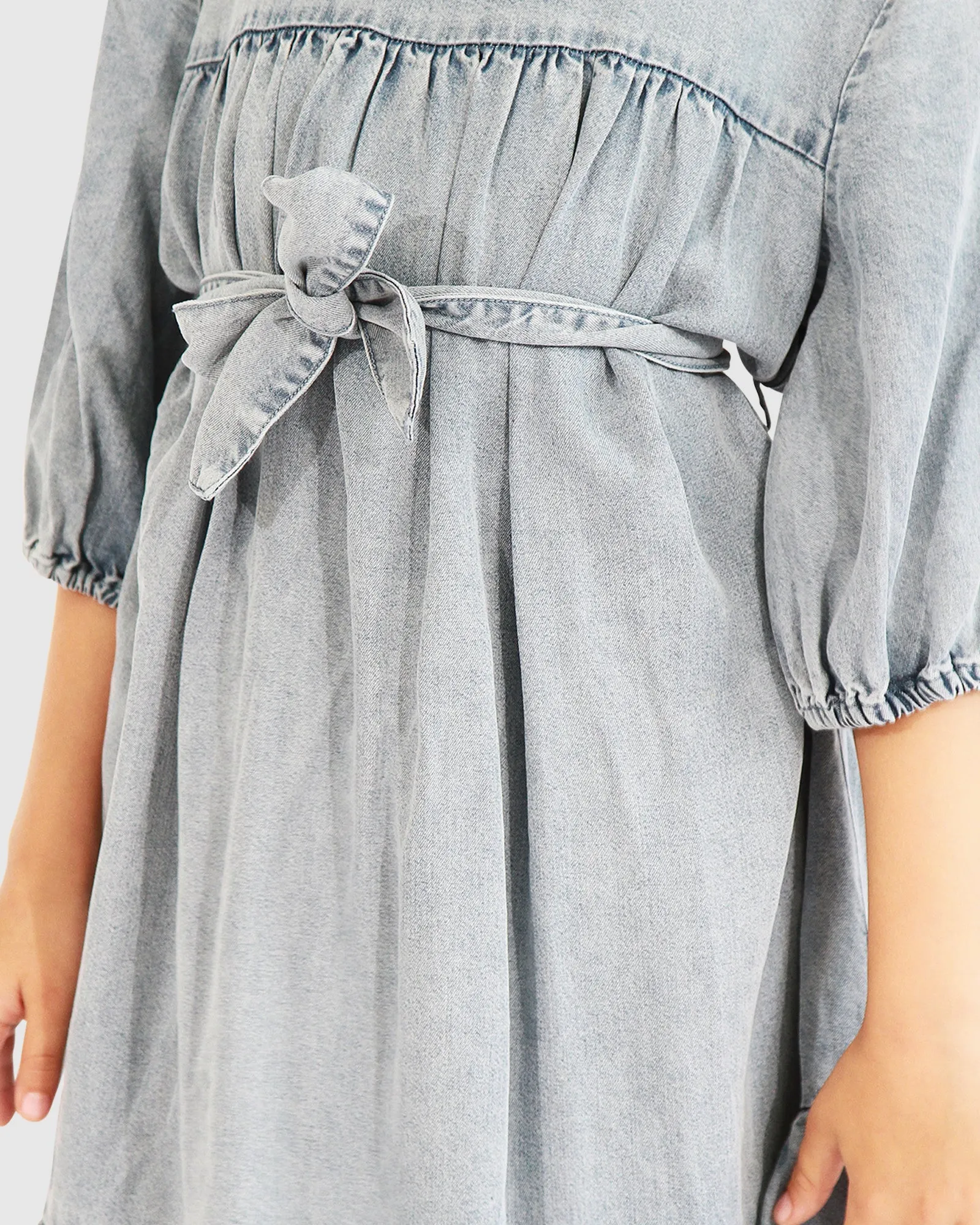 Pure Love Dress - Mid Denim