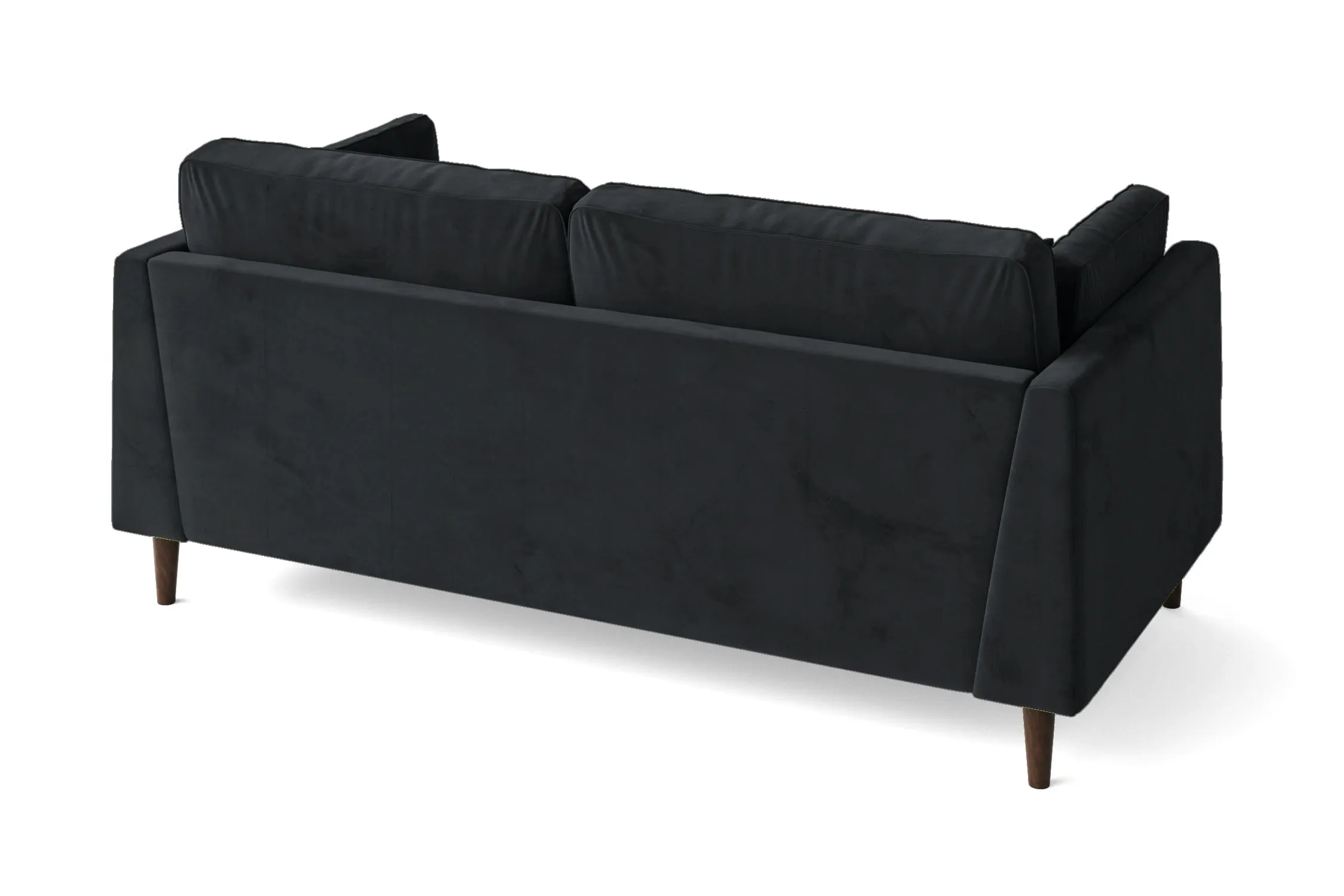 Ragusa 3 Seater Sofa Dark Grey Velvet