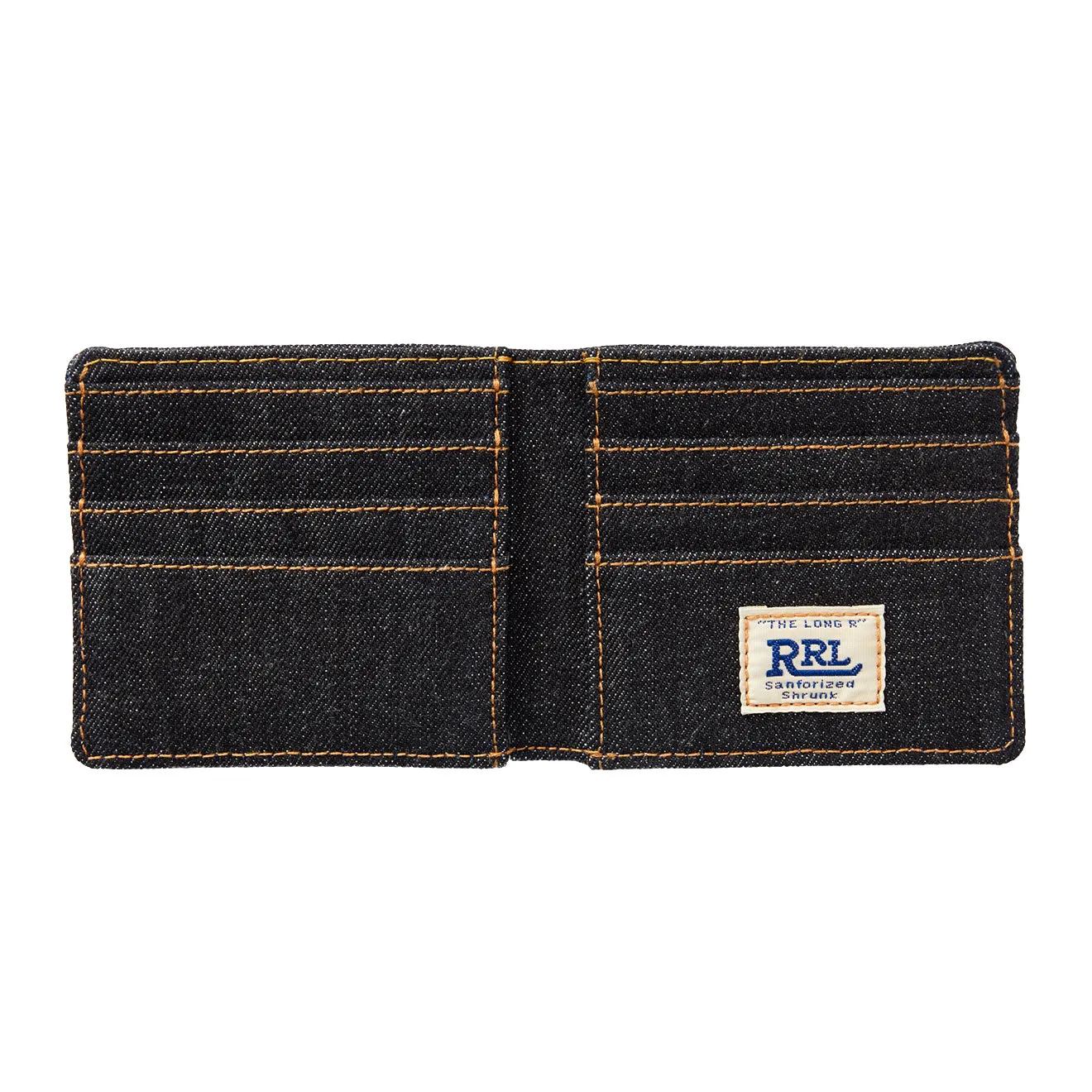RRL by Ralph Lauren Denim Billfold Wallet Indigo