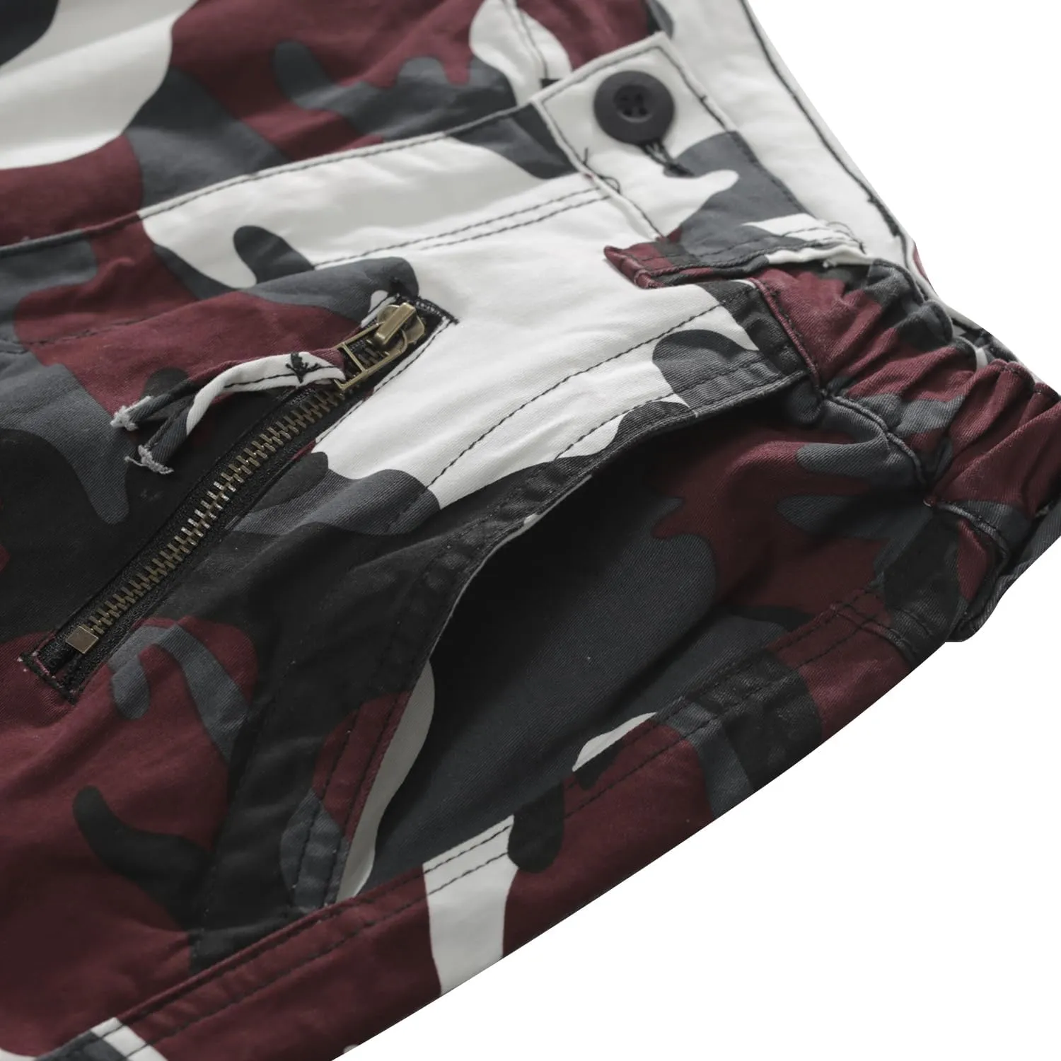 Sobrisah Camo Cargo Pants for Women Mid-Rise Comfort Casual Pants Baggy Stretchy Camouflage Trousers Y2K Streetwear