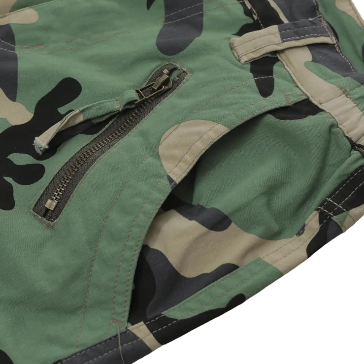 Sobrisah Camo Cargo Pants for Women Mid-Rise Comfort Casual Pants Baggy Stretchy Camouflage Trousers Y2K Streetwear