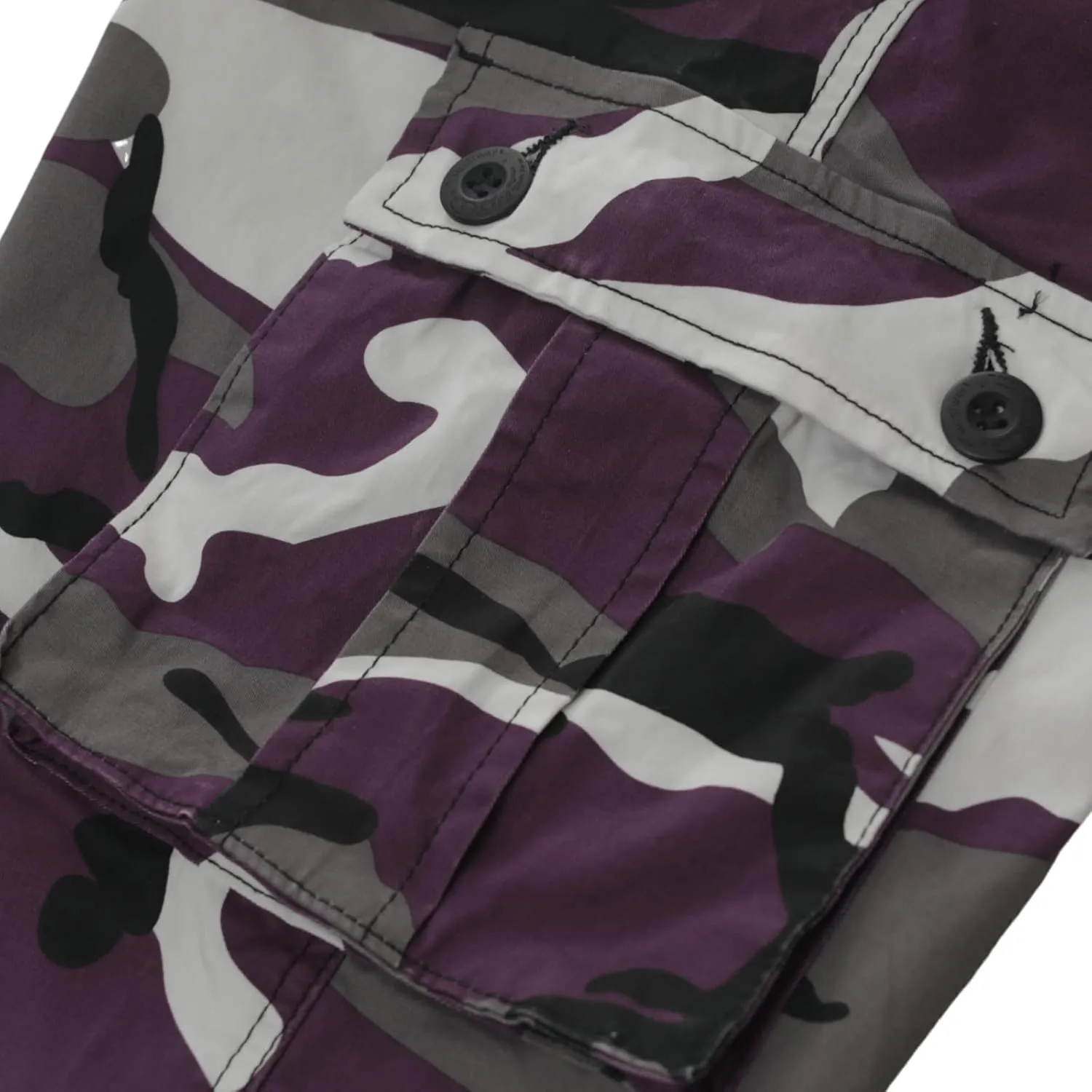 Sobrisah Camo Cargo Pants for Women Mid-Rise Comfort Casual Pants Baggy Stretchy Camouflage Trousers Y2K Streetwear