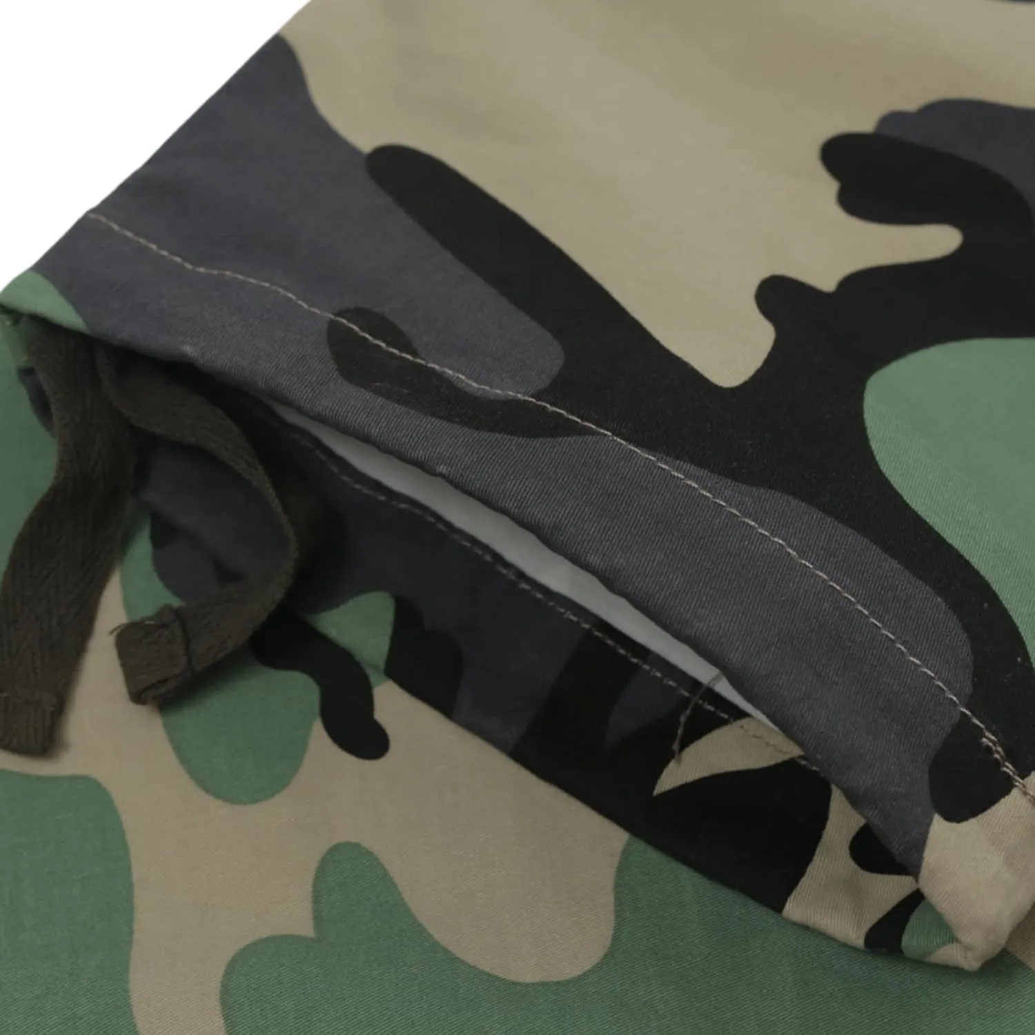 Sobrisah Camo Cargo Pants for Women Mid-Rise Comfort Casual Pants Baggy Stretchy Camouflage Trousers Y2K Streetwear