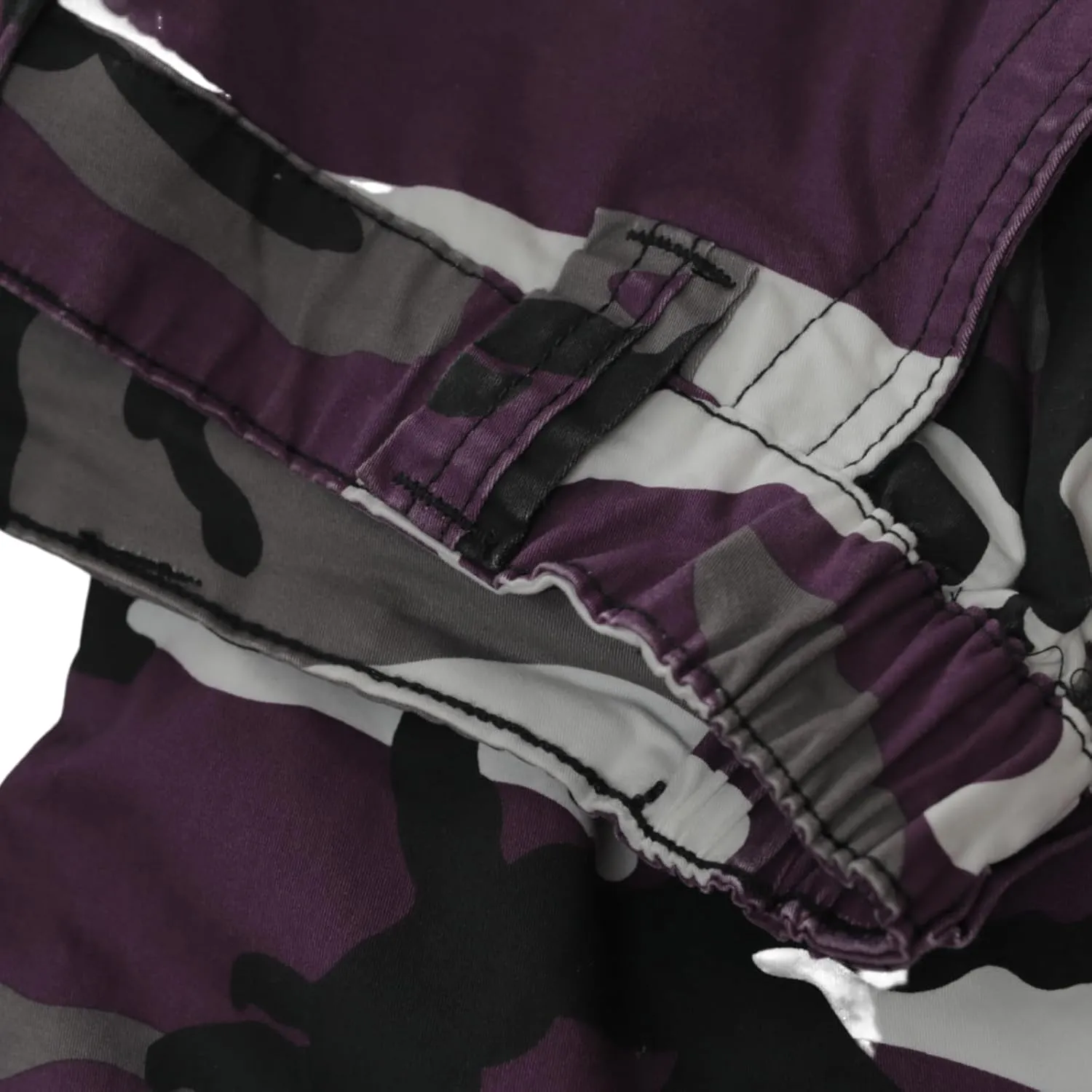 Sobrisah Camo Cargo Pants for Women Mid-Rise Comfort Casual Pants Baggy Stretchy Camouflage Trousers Y2K Streetwear