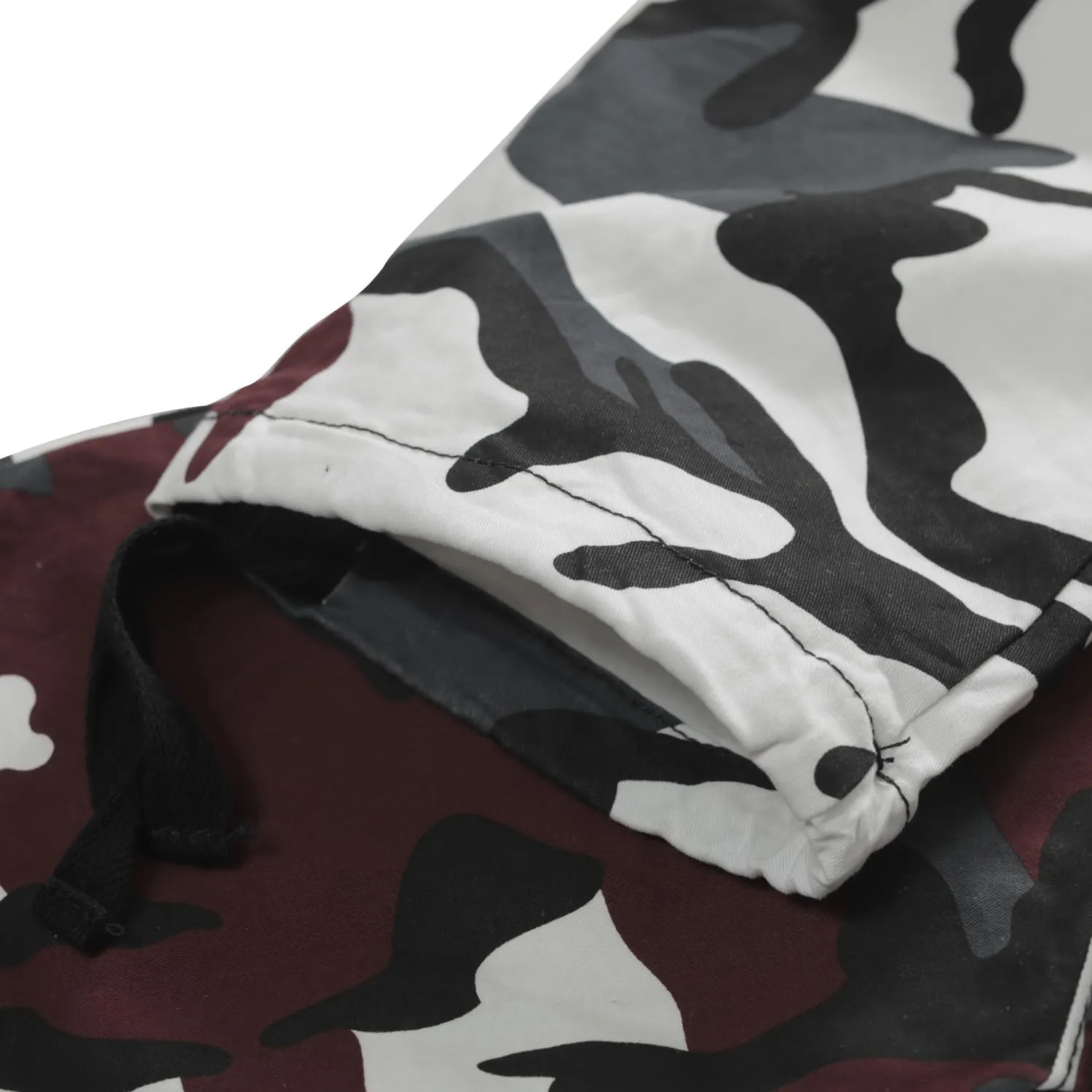 Sobrisah Camo Cargo Pants for Women Mid-Rise Comfort Casual Pants Baggy Stretchy Camouflage Trousers Y2K Streetwear