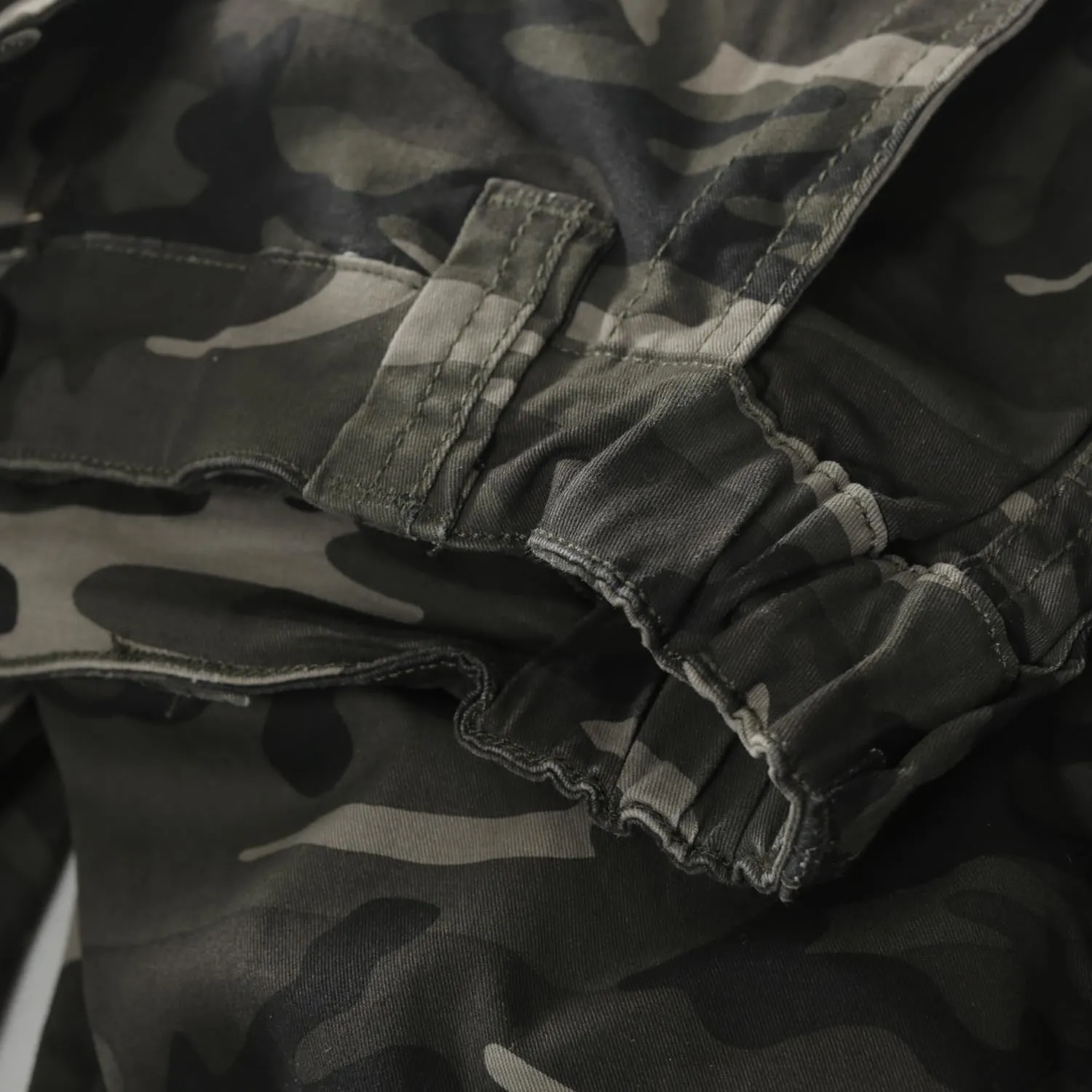 Sobrisah Camo Cargo Pants for Women Mid-Rise Comfort Casual Pants Baggy Stretchy Camouflage Trousers Y2K Streetwear