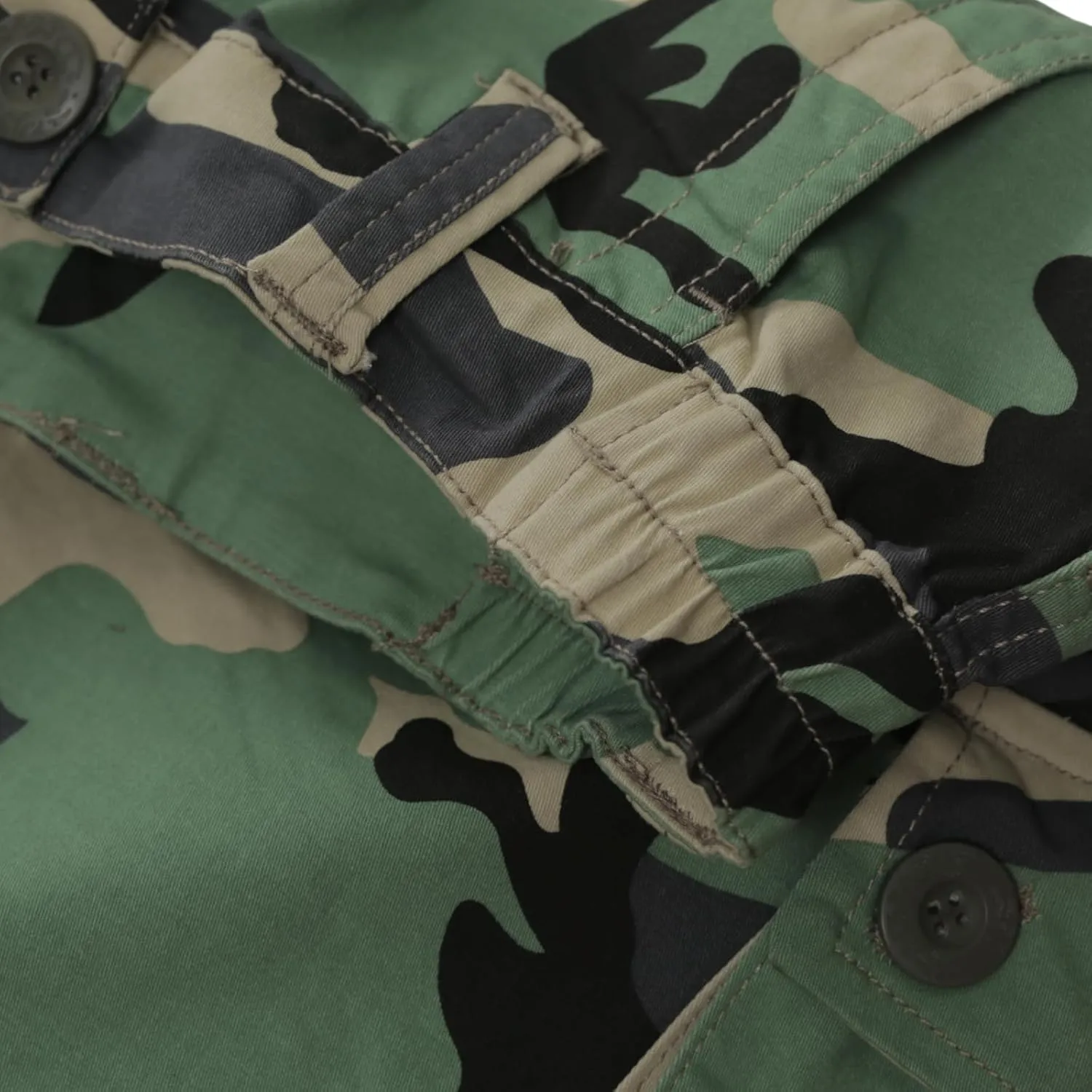 Sobrisah Camo Cargo Pants for Women Mid-Rise Comfort Casual Pants Baggy Stretchy Camouflage Trousers Y2K Streetwear