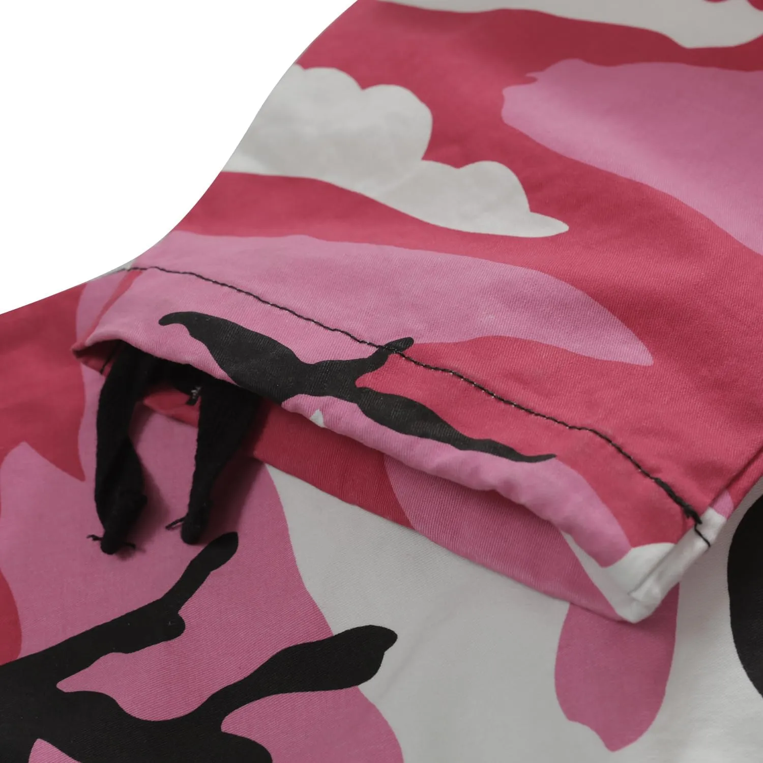 Sobrisah Camo Cargo Pants for Women Mid-Rise Comfort Casual Pants Baggy Stretchy Camouflage Trousers Y2K Streetwear