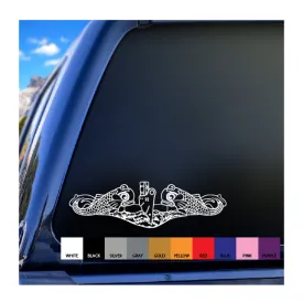Submarine Warfare Specialist SWS Vinyl Decal