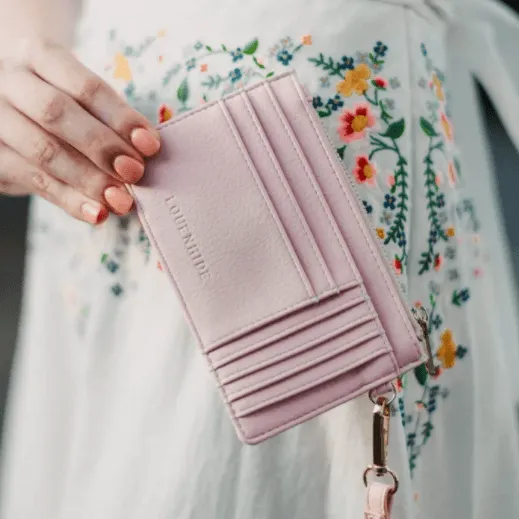 Tahlia Cardholder | Pale Pink