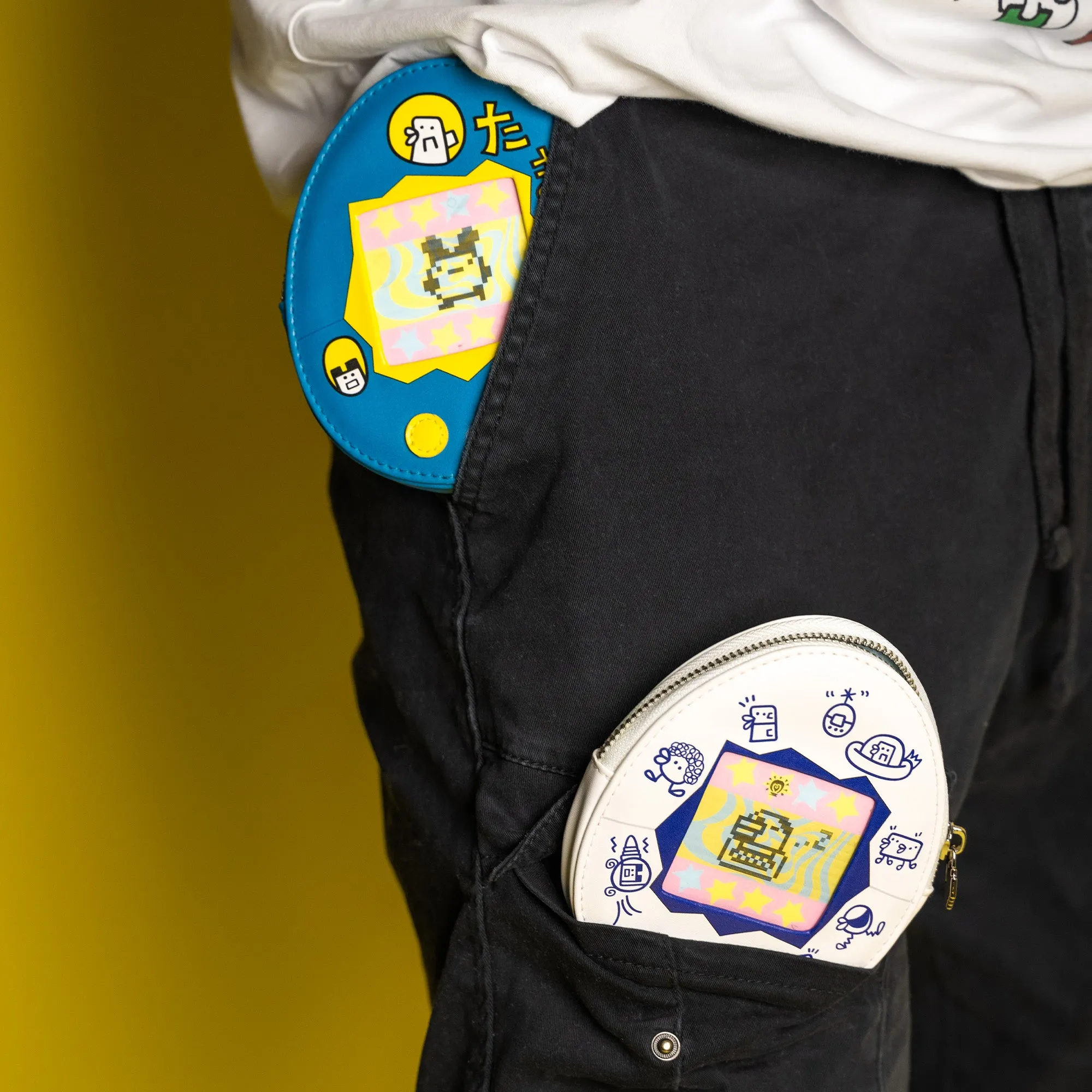Tamagotchi Coin Purse Blue
