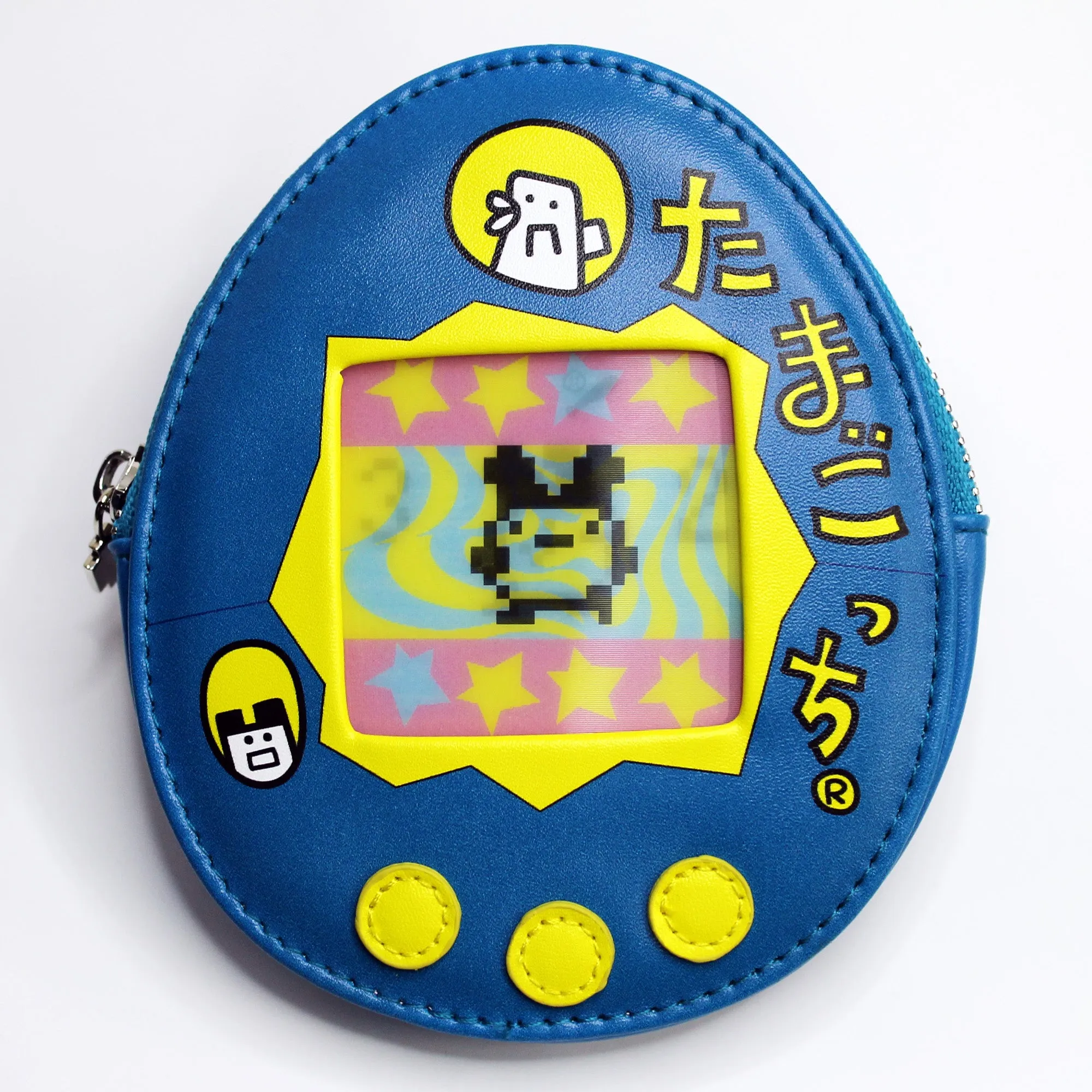 Tamagotchi Coin Purse Blue