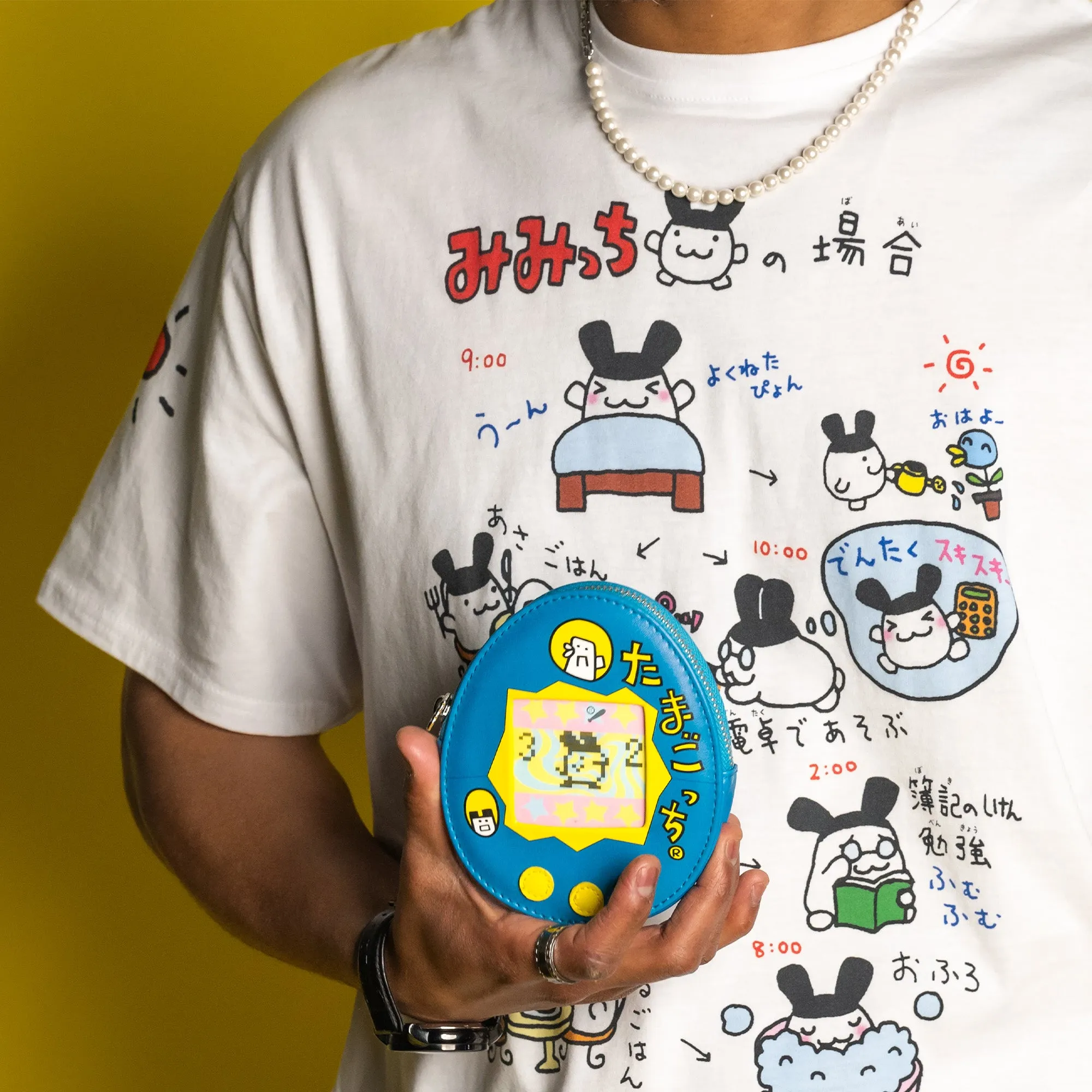 Tamagotchi Coin Purse Blue