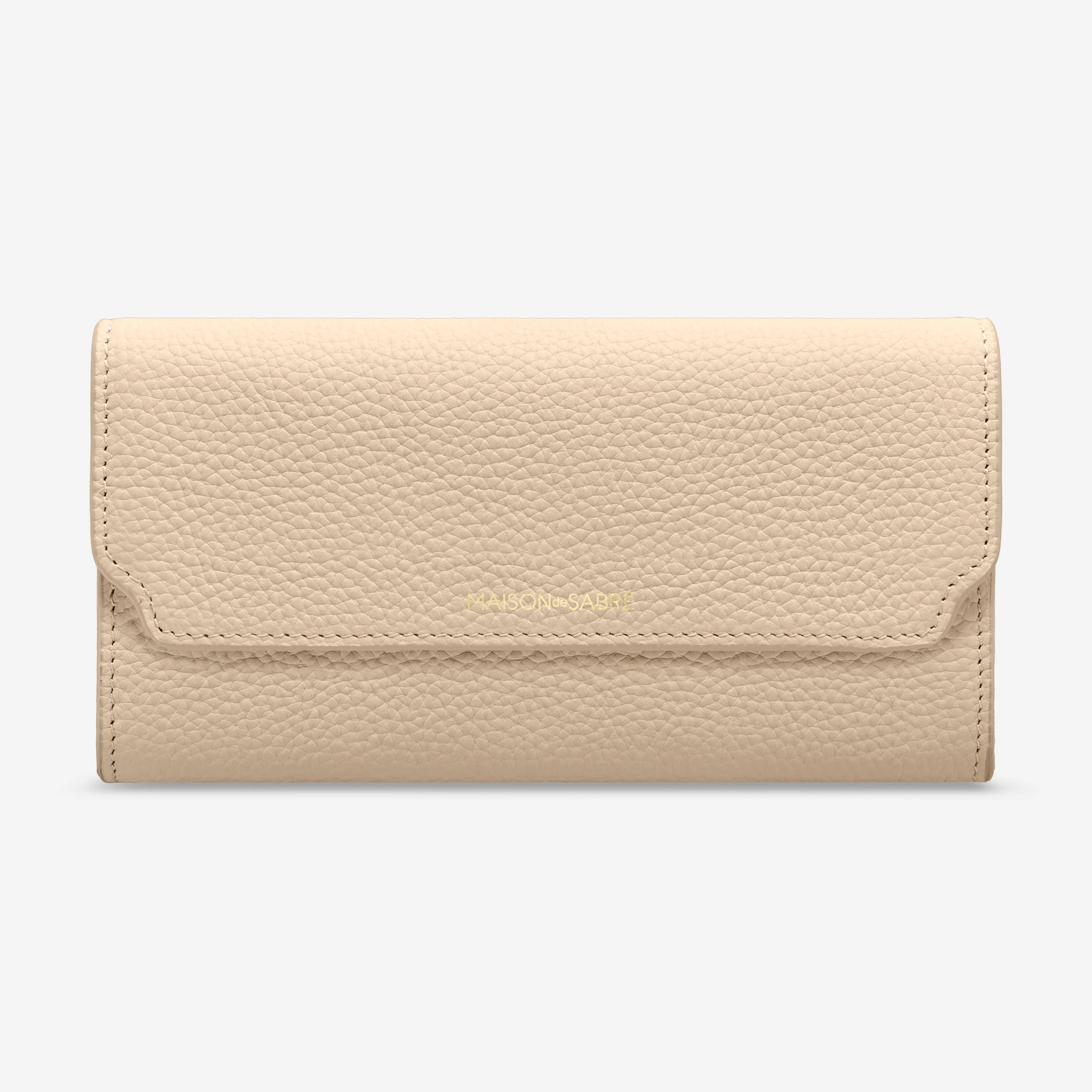 The Long Flap Wallet - Saharan Fuchsia