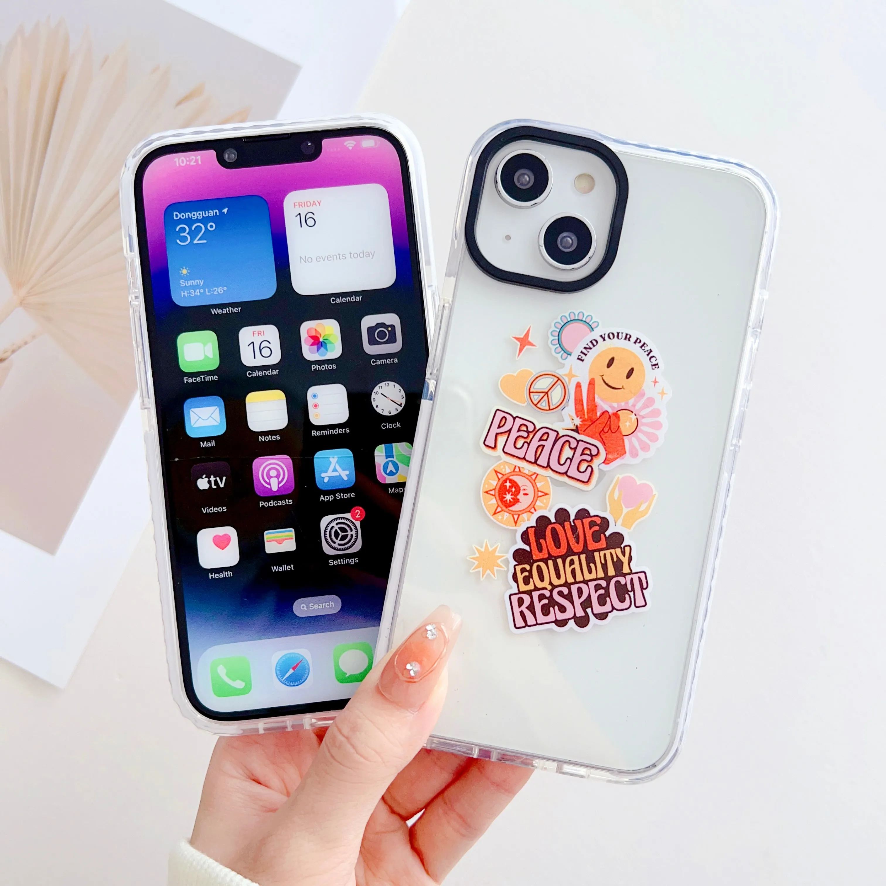 Today's Motivation Designer Impact Proof Silicon Phone Case for iPhone