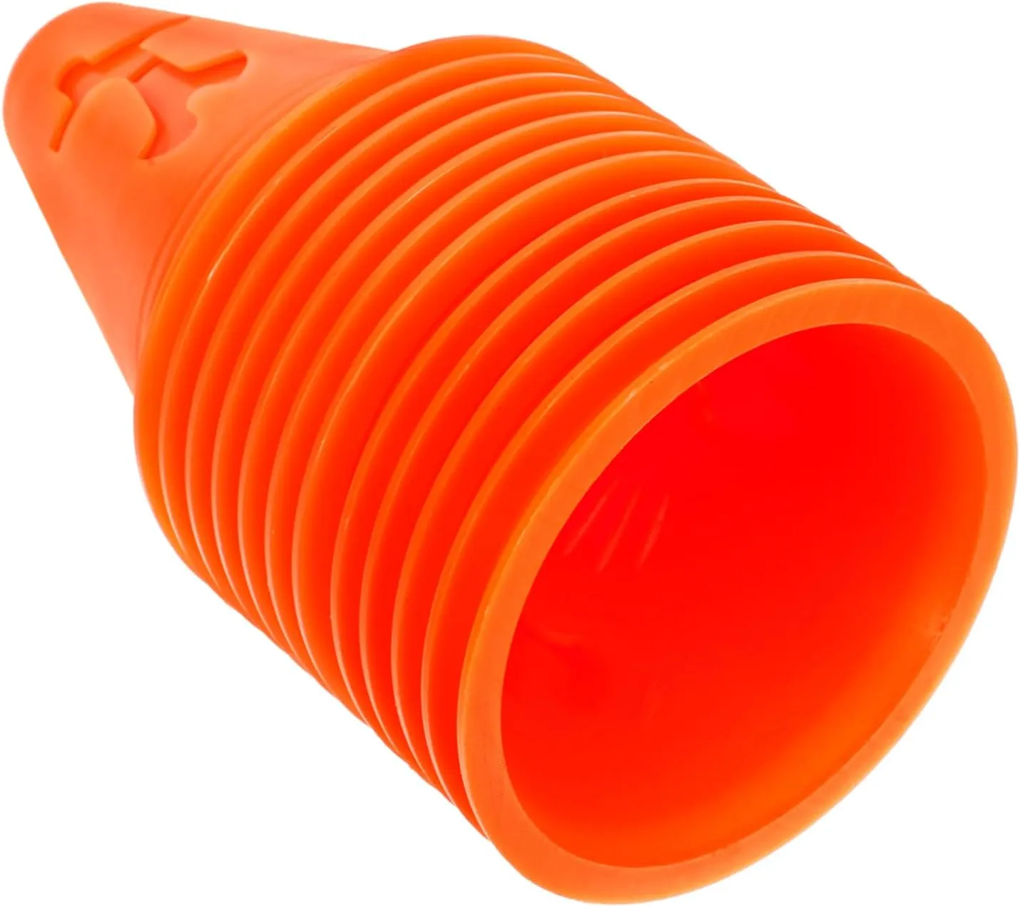 Toyvian 12Pcs Small Cones for Roller Skating Training Durable Markers for Sports Lightweight Road Obstacles for Field Exercises and Outdoor Activities