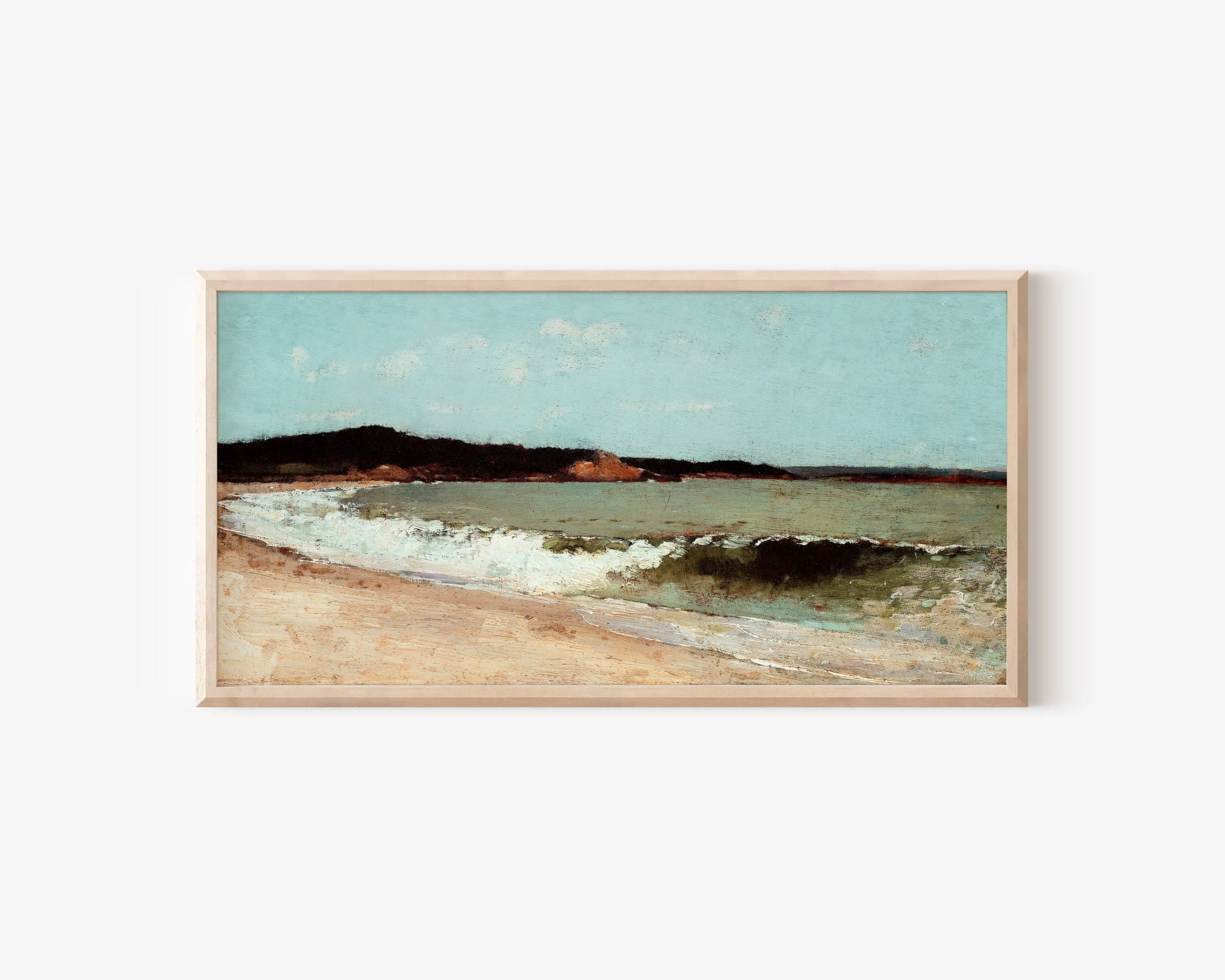 Vintage Ocean Wave Print