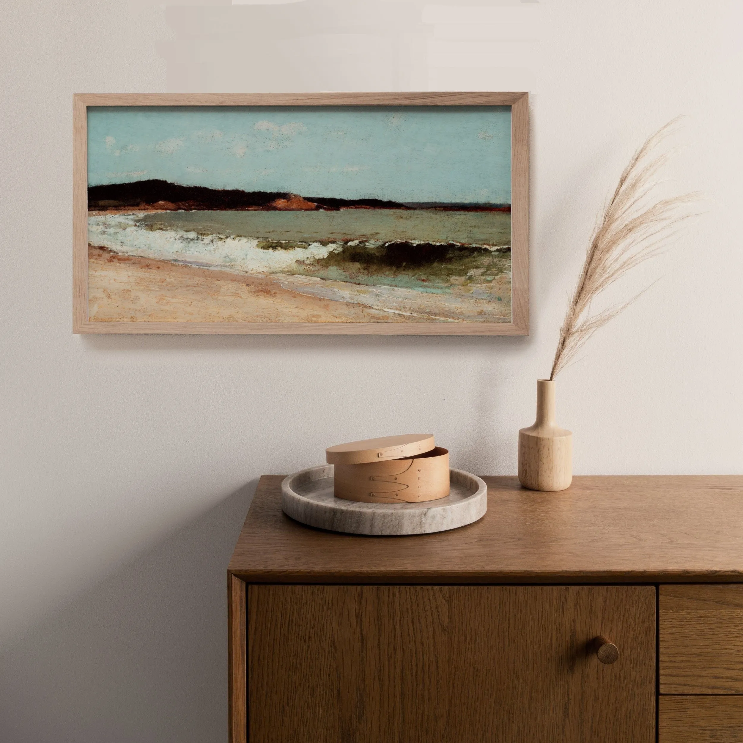 Vintage Ocean Wave Print