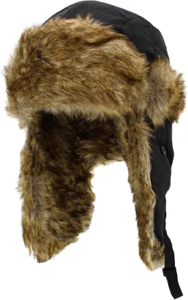 Wool Blend Aviator Trapper hat Trooper Ear Flaps Ushanka Eskimo Russian Warm Winter Cold